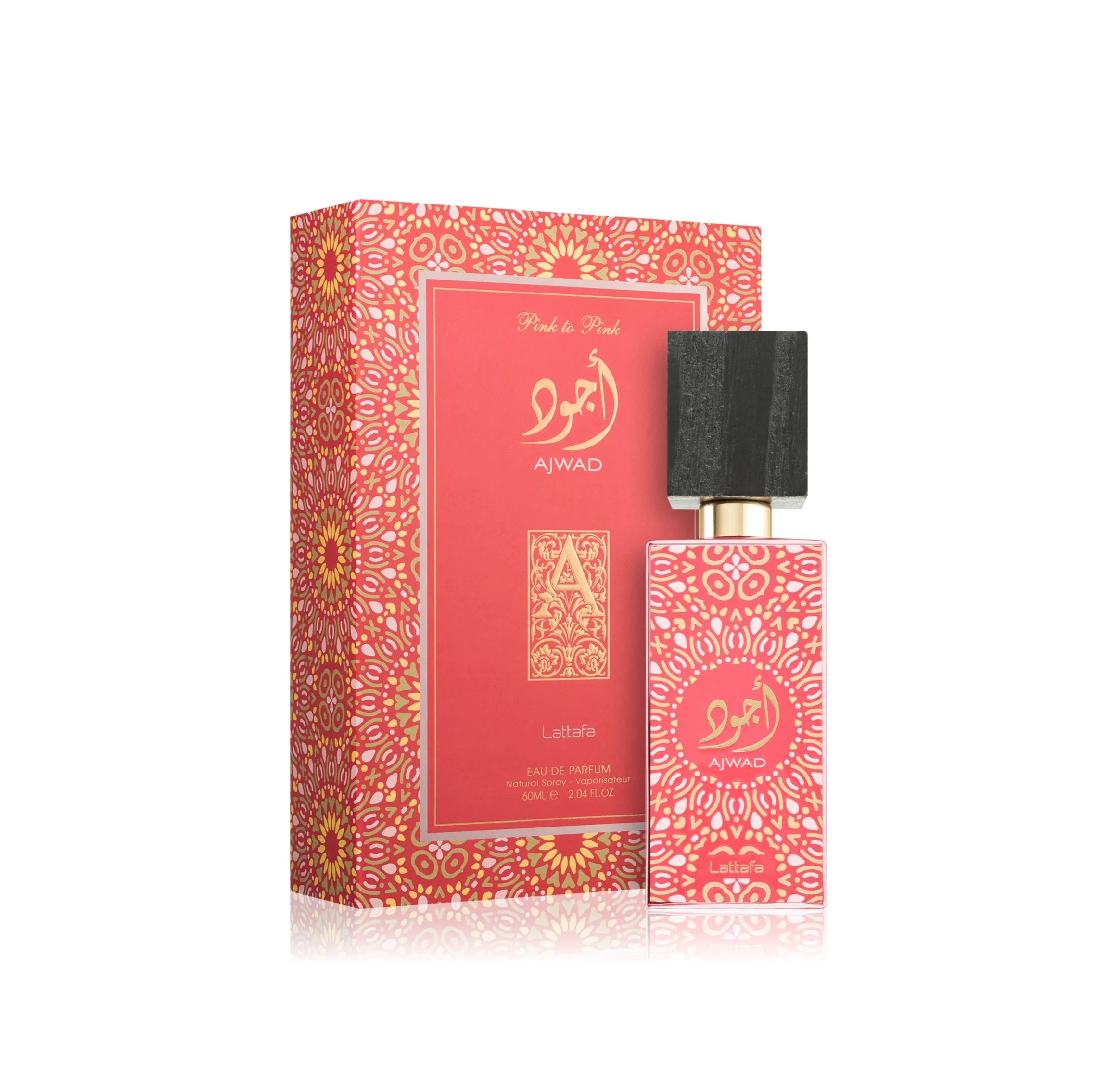 Perfume Lattafa Ajwad Pink To Pink Eau de Parfum Unissex 60ML