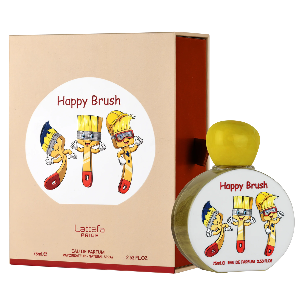 Perfume Lattafa Kids Happy Brush Eau de Parfum Unissex 75ML