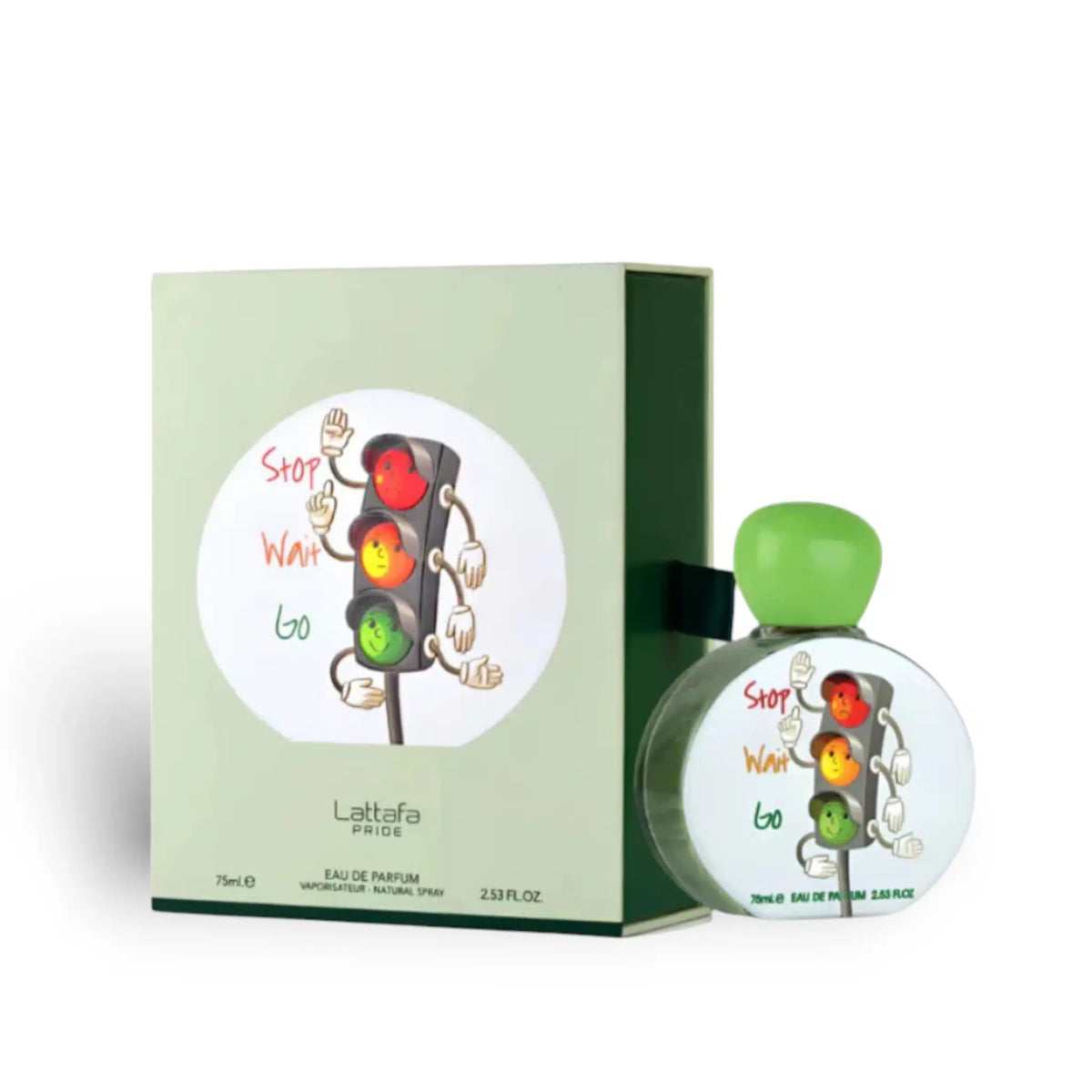 Perfume Lattafa Kids Stop Wait Go Eau de Parfum Unissex 75ML