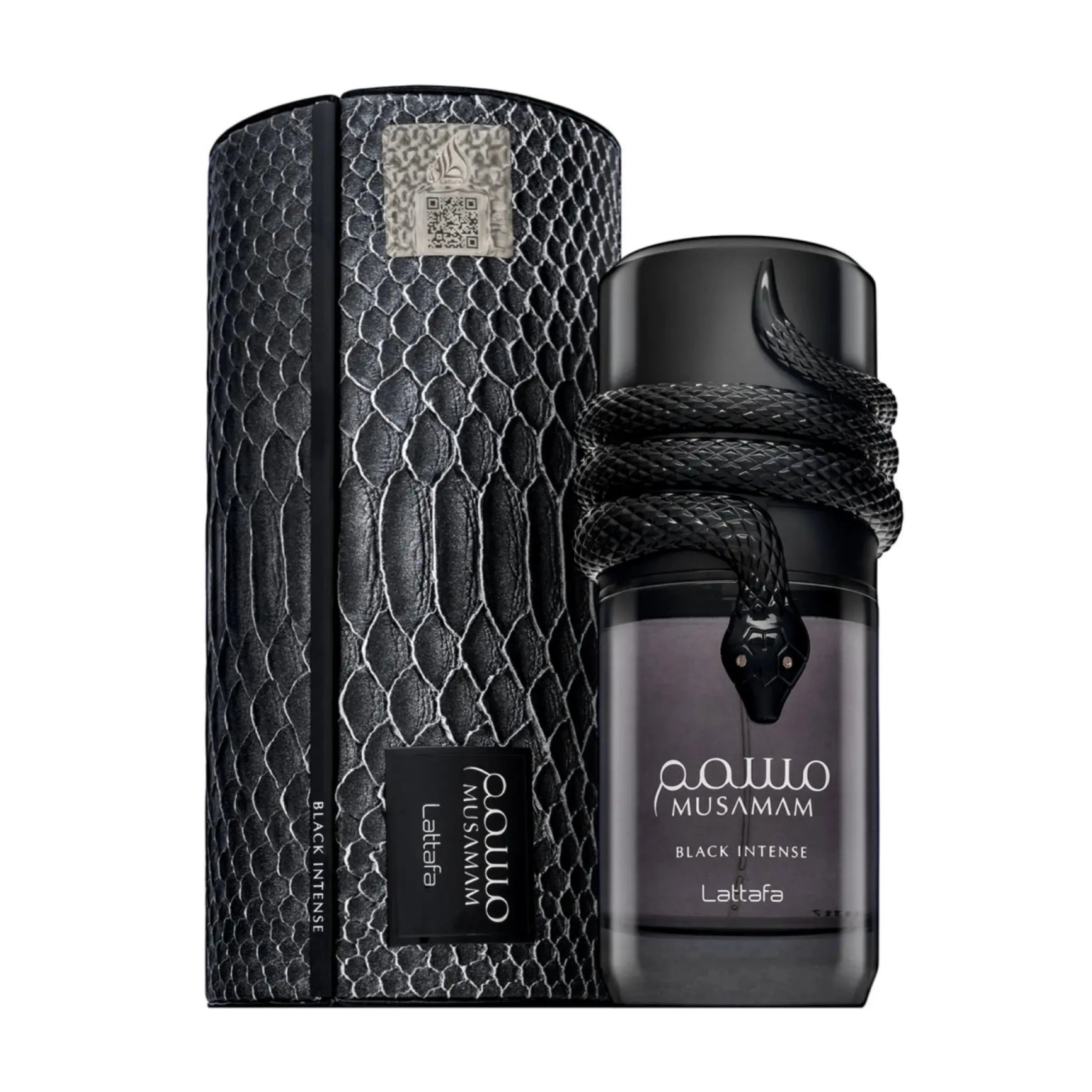 Perfume Lattafa Musamam Black Intense Eau de Parfum Unissex 100ML