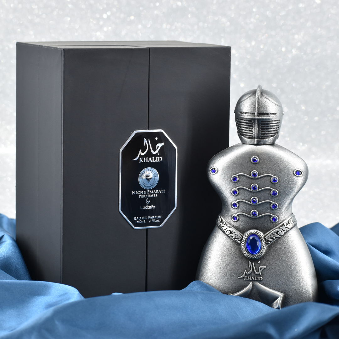 Perfume Lattafa Niche Emarati Khalid Eau de Parfum Unissex 80ML