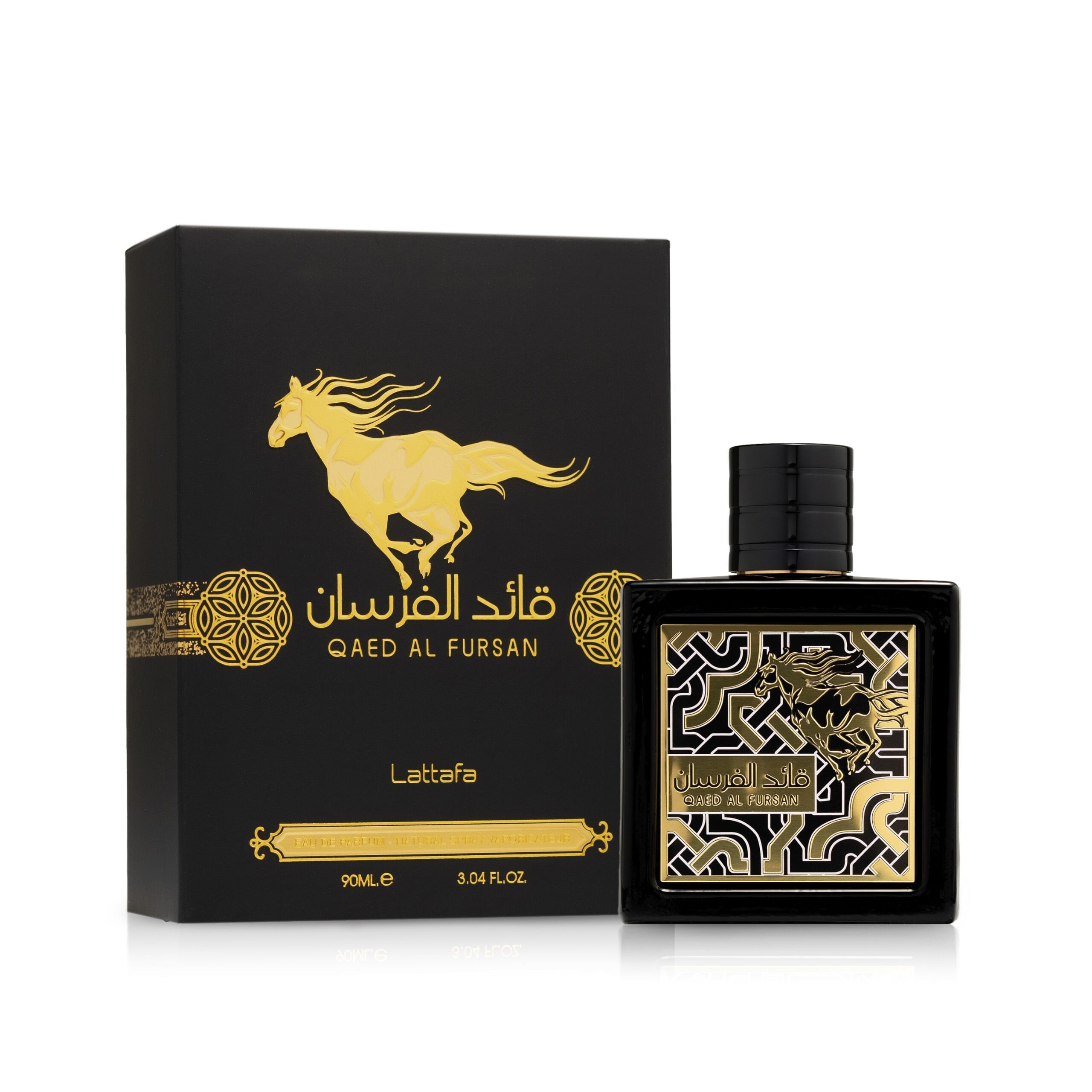 Perfume Lattafa Qaed Al Fursan Eau de Parfum Unissex 90ML