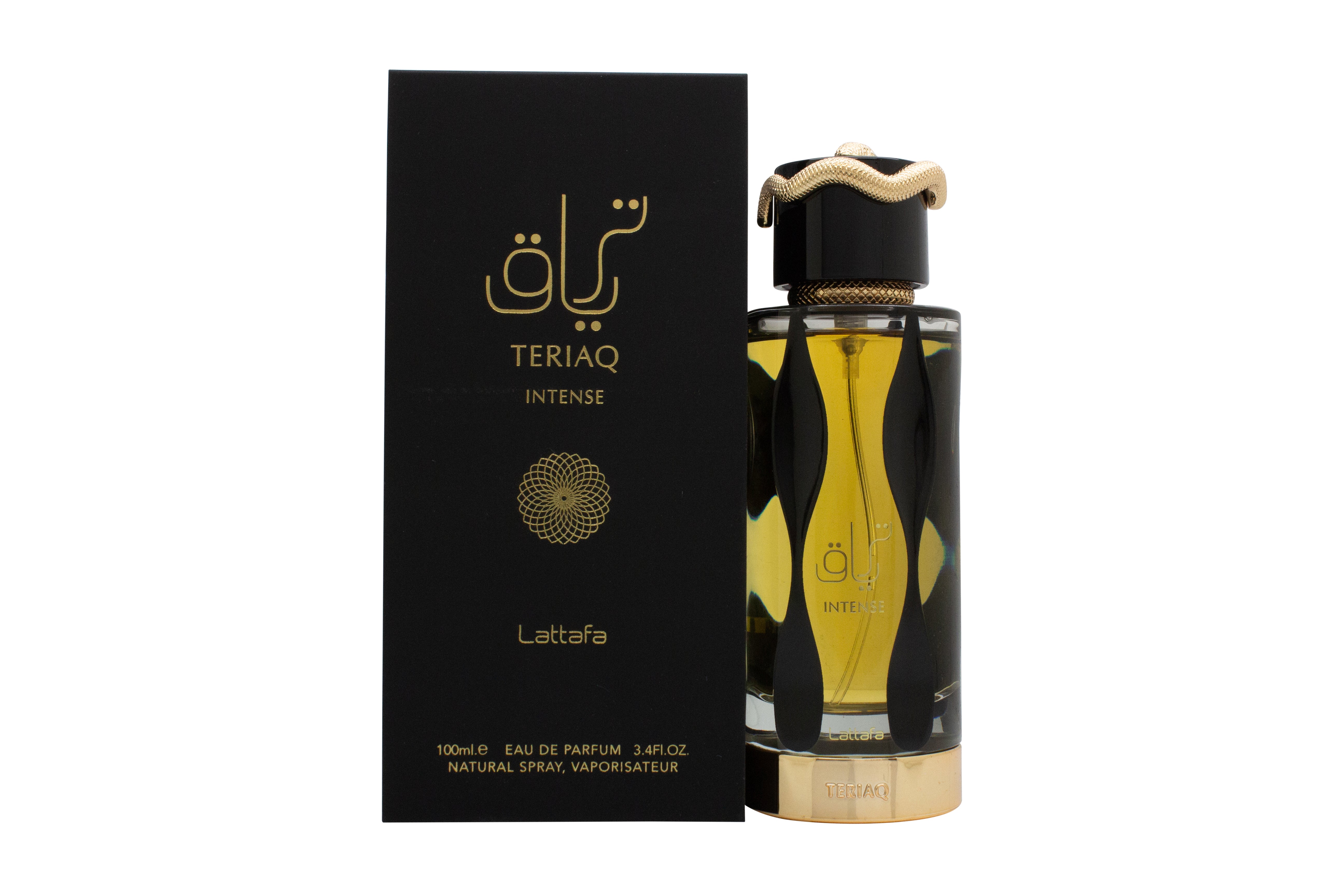 Perfume Lattafa Teriaq Intense Eau de Parfum Unissex 100ML