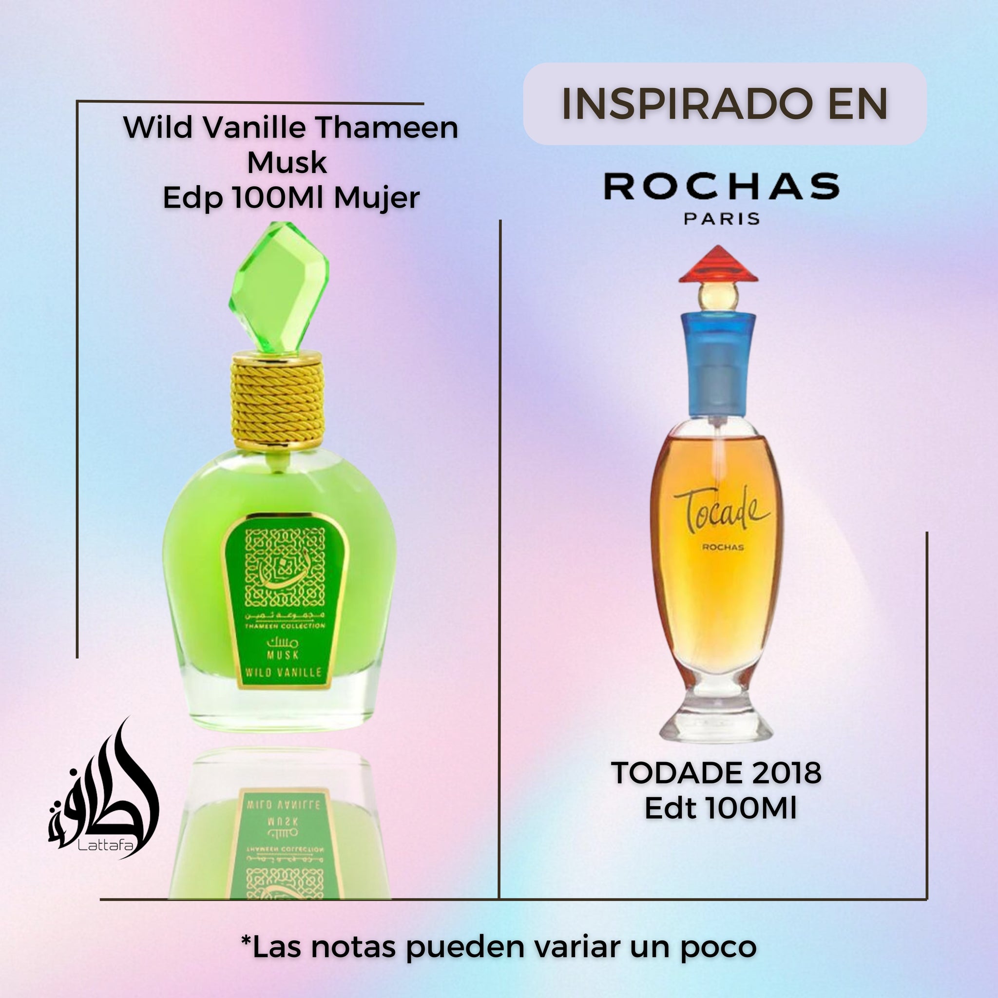 Perfume Lattafa Thameen Musk Wild Vanille Eau de Parfum Unissex 100ML