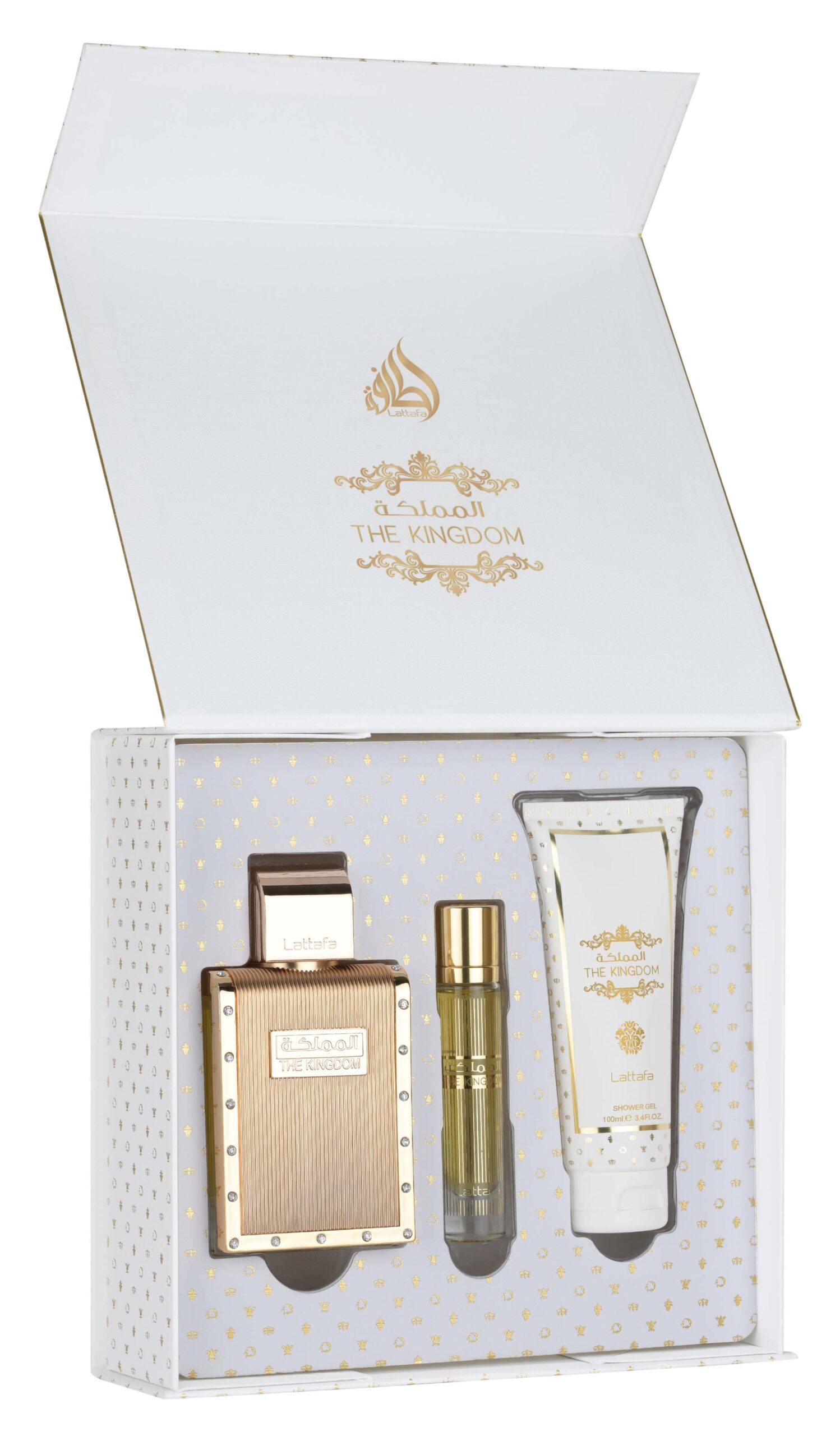 Perfume Lattafa The Kingdom Eau de Parfum Masculino 100ML