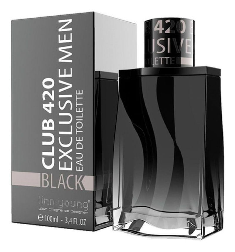 Perfume Linn Young Club 420 Black Eau de Toilette Masculino 100ML