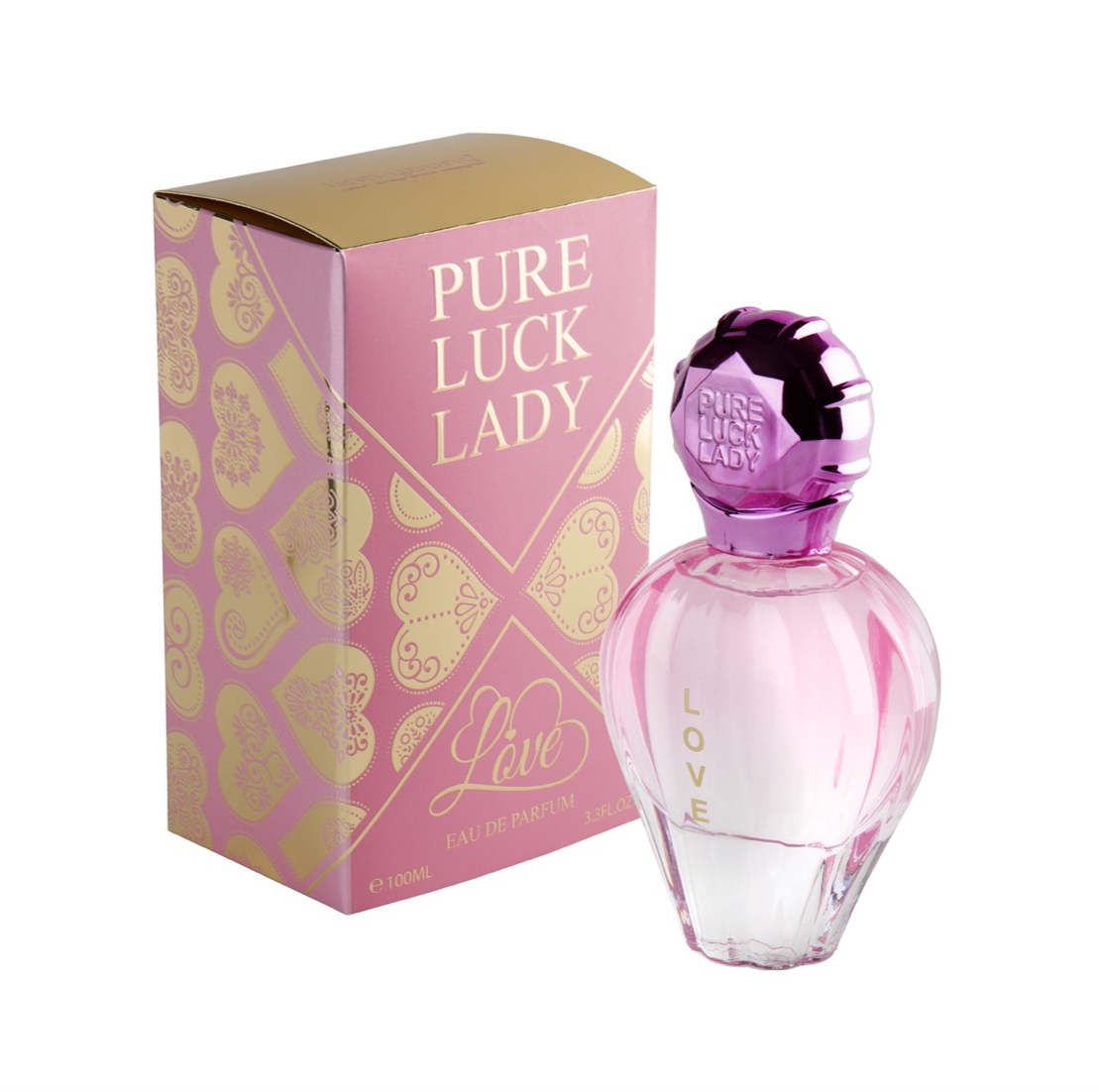 Perfume Linn Young Pure Luck Lady Eau de Parfum Feminino 100ML