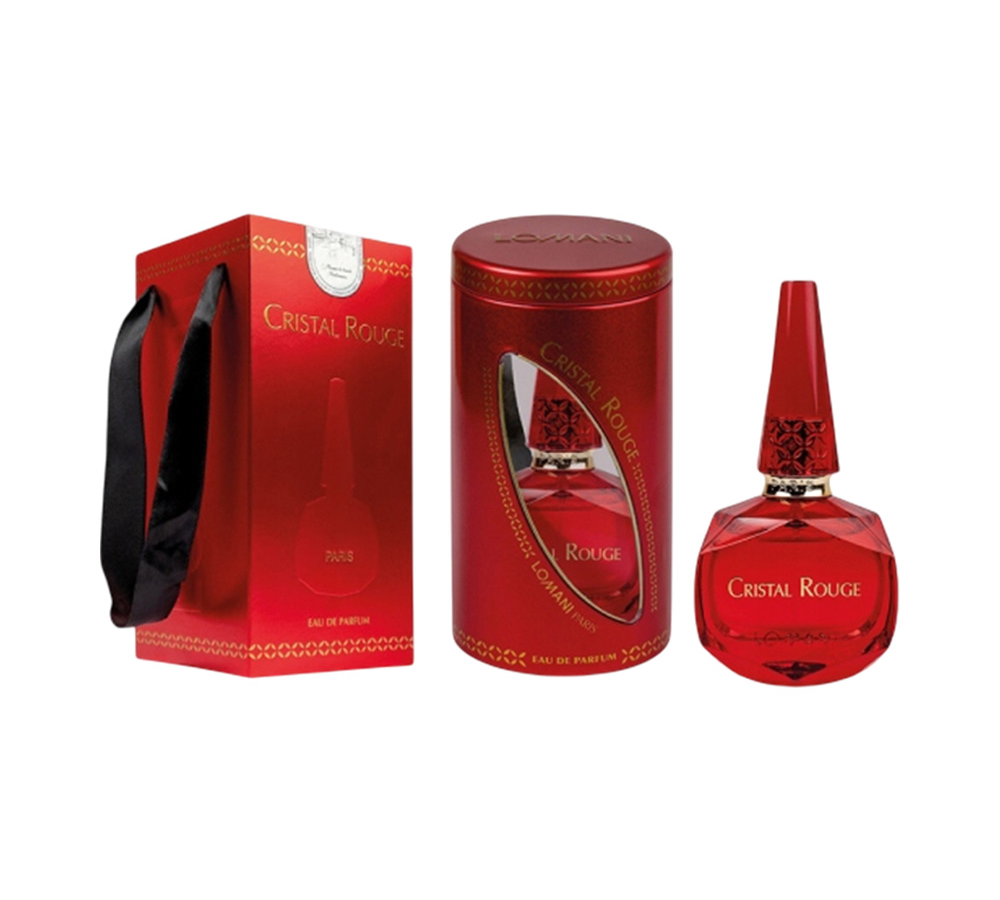 Perfume Lomani Cristal Rouge Eau de Parfum Feminino 100ML