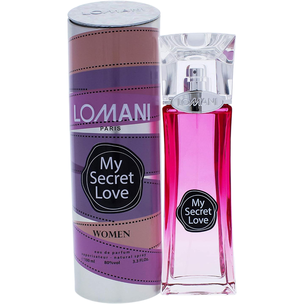 Perfume Lomani My Secret Love Eau de Parfum Feminino 100ML