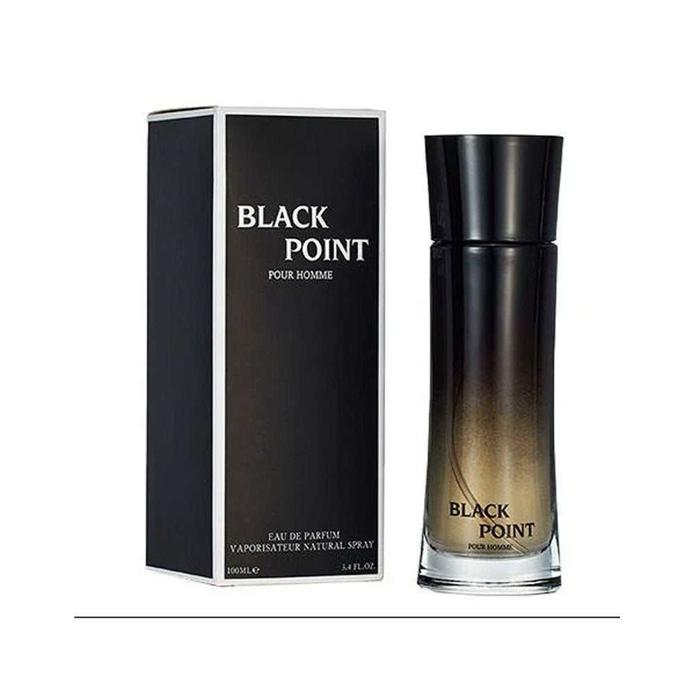 Perfume Lovali Black Point Eau de Parfum Masculino 100ML