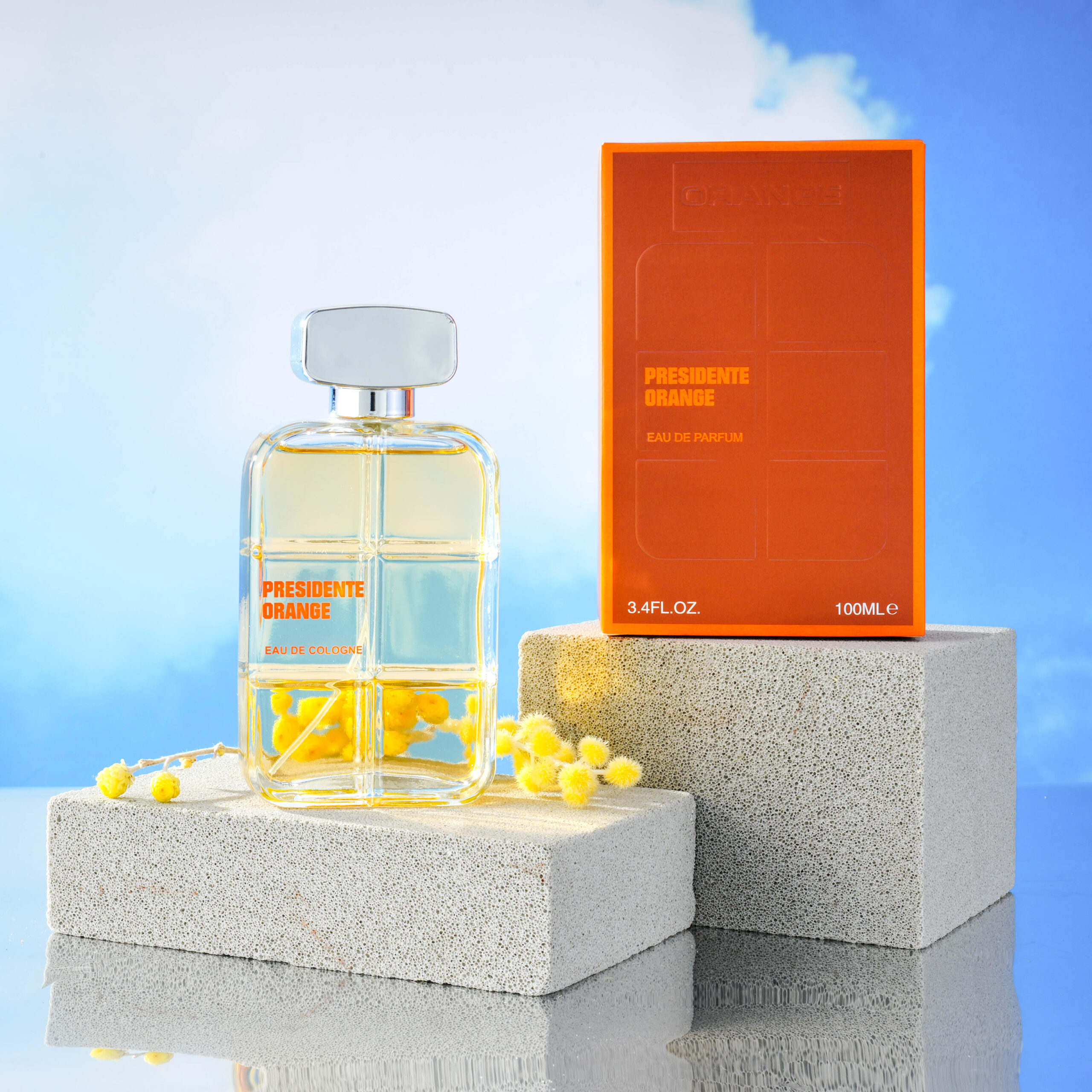 Perfume Lovali Presidente Orange Eau de Parfum Masculino 100ML