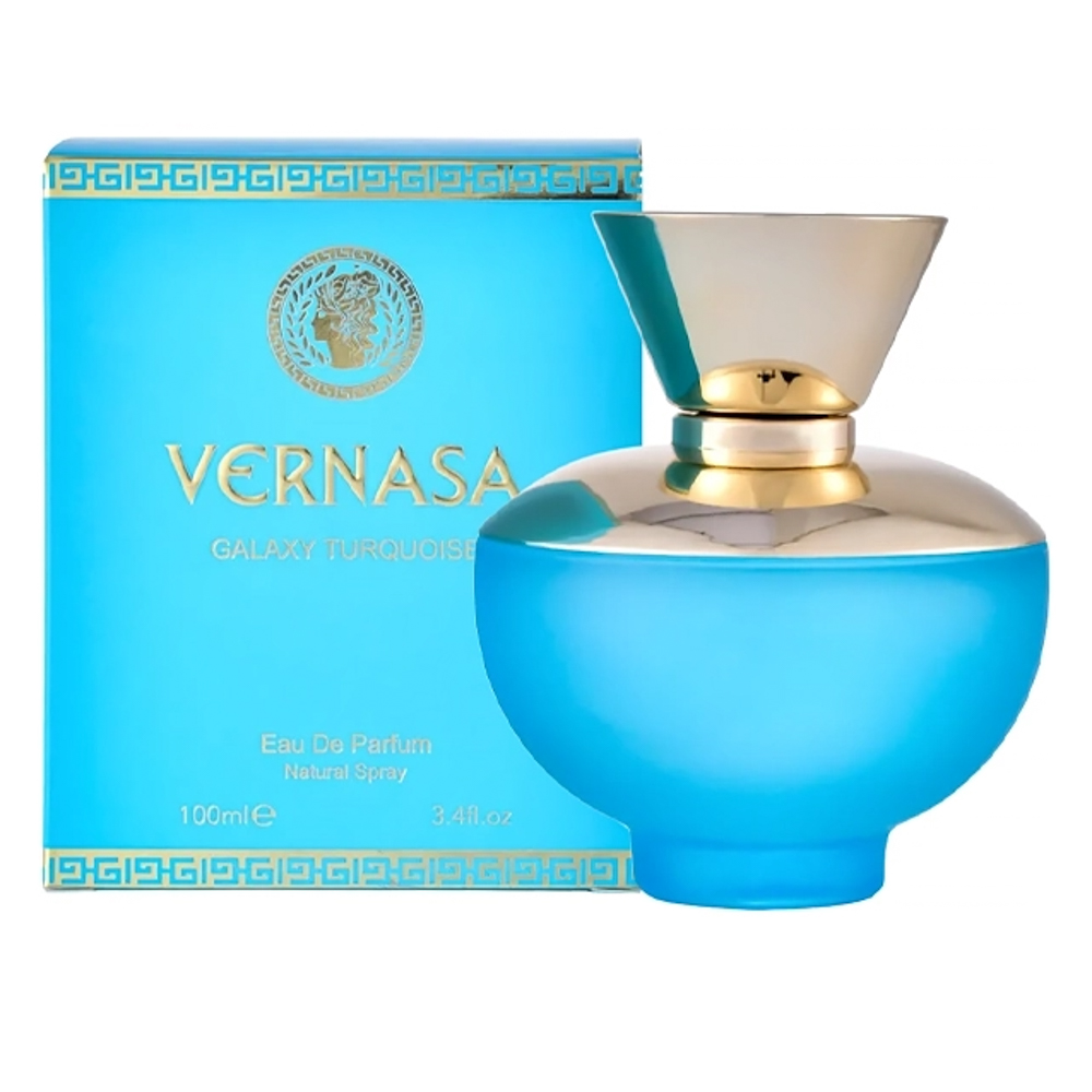 Perfume Lovali Vernasa Galaxy Turquoise Eau de Parfum Feminino 100ML