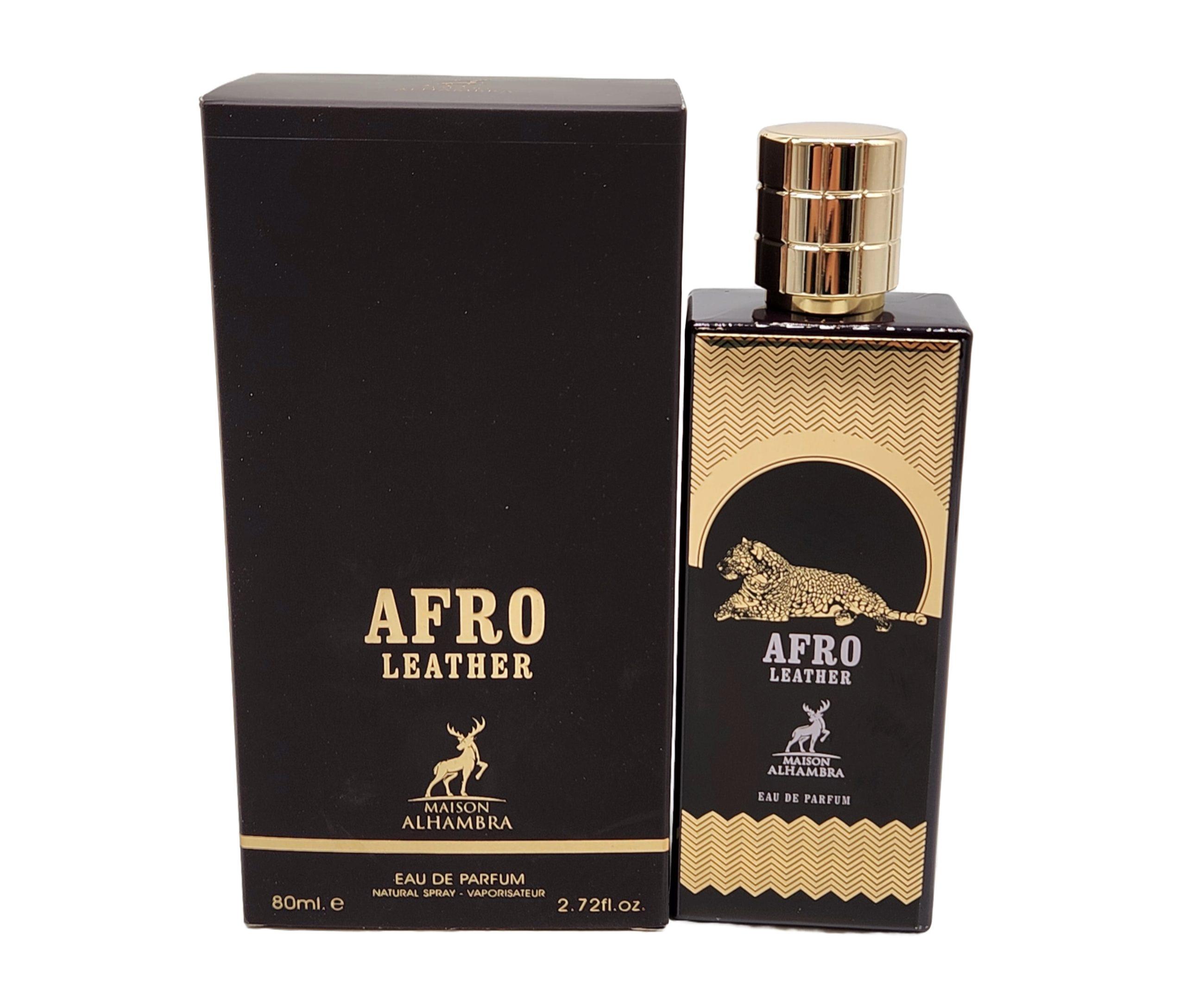 Perfume Maison Alhambra Afro Leather Eau de Parfum Unissex 80ML