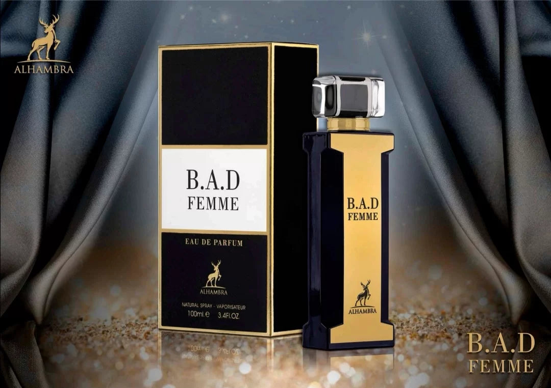 Perfume Maison Alhambra B.A.D Femme Eau de Parfum Feminino 100ML