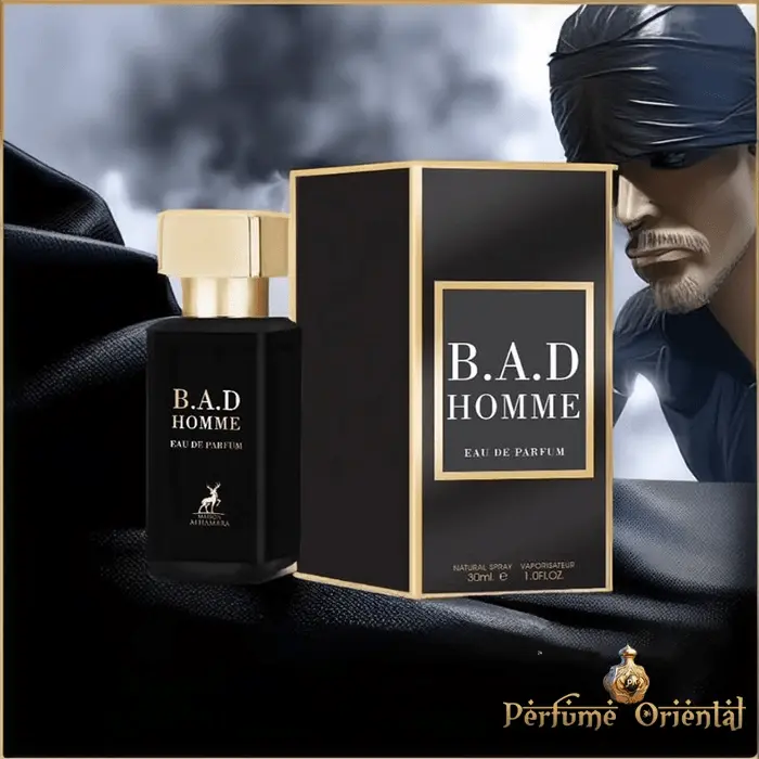 Perfume Maison Alhambra B.A.D Homme Eau de Parfum Masculino 30ML