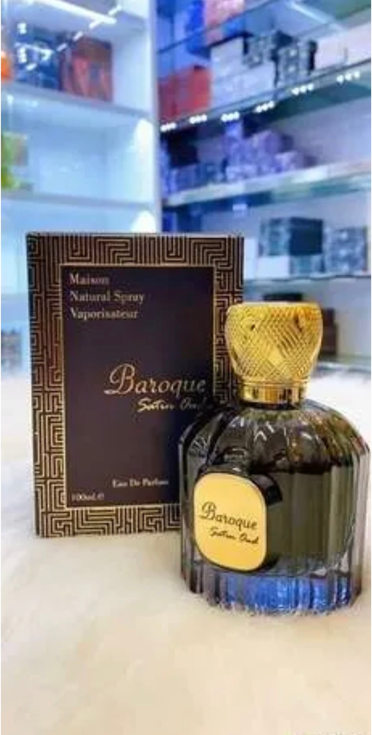 Perfume Maison Alhambra Baroque Satin Oud Eau de Parfum Unissex 100ML