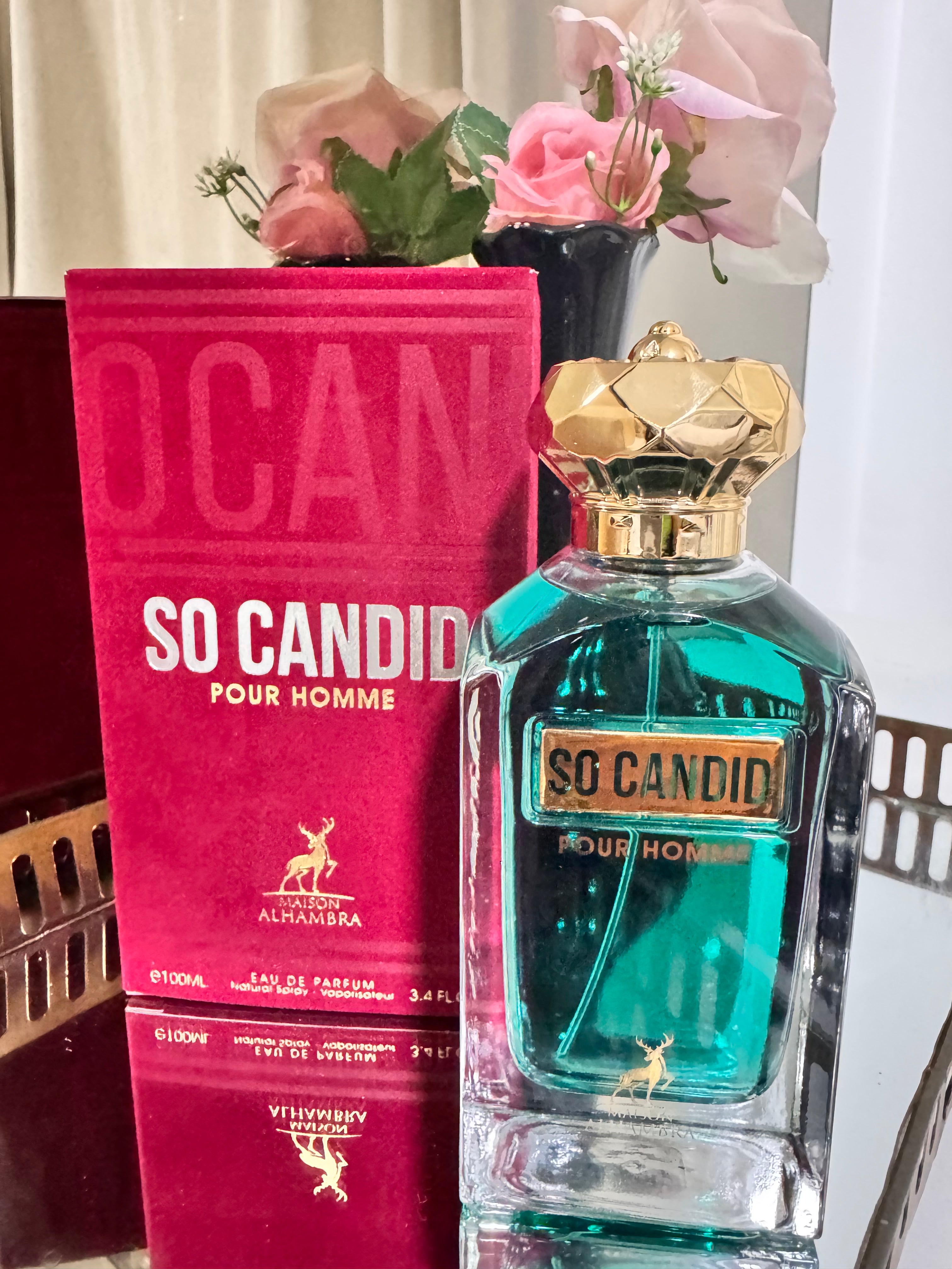 Perfume Maison Alhambra Candid Pour Homme Eau de Parfum Masculino 100ML