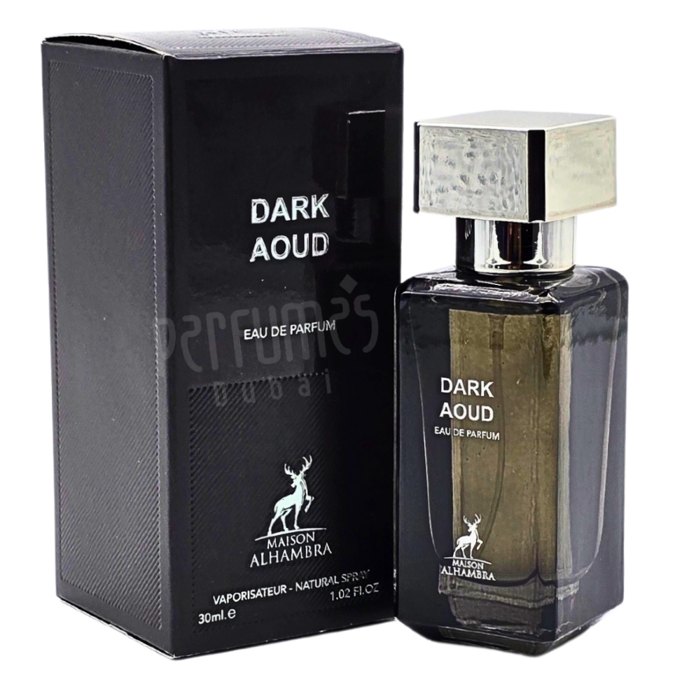 Perfume Maison Alhambra Dark Aoud Eau de Parfum Unissex 30ML
