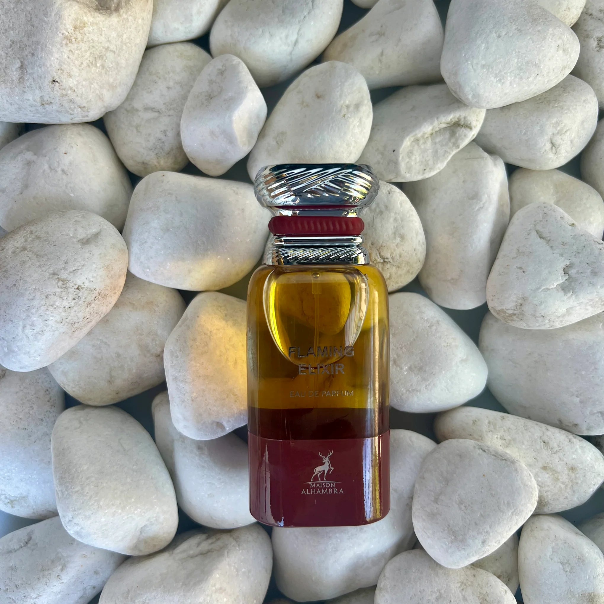 Perfume Maison Alhambra Flaming Elixir Eau de Parfum Unissex 80ML