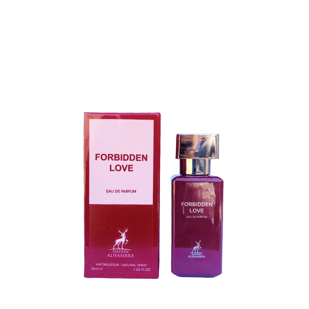 Perfume Maison Alhambra Forbidden Love Eau de Parfum Unissex 30ML