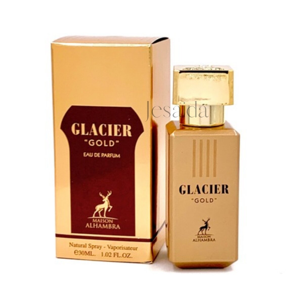 Perfume Maison Alhambra Glacier Gold Eau de Parfum Masculino 30ML
