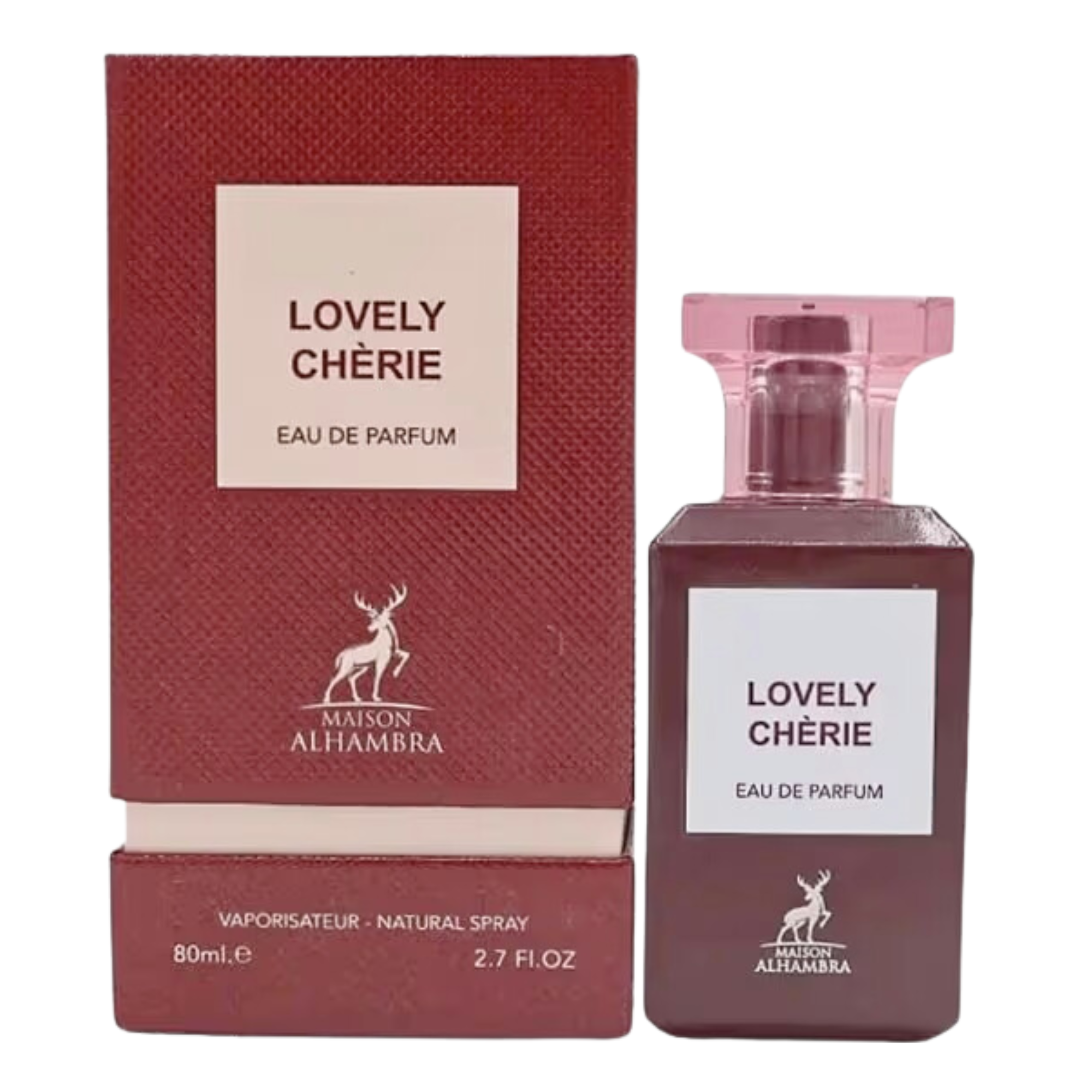 Perfume Maison Alhambra Lovely Cherie Eau de Parfum Unissex 80ML