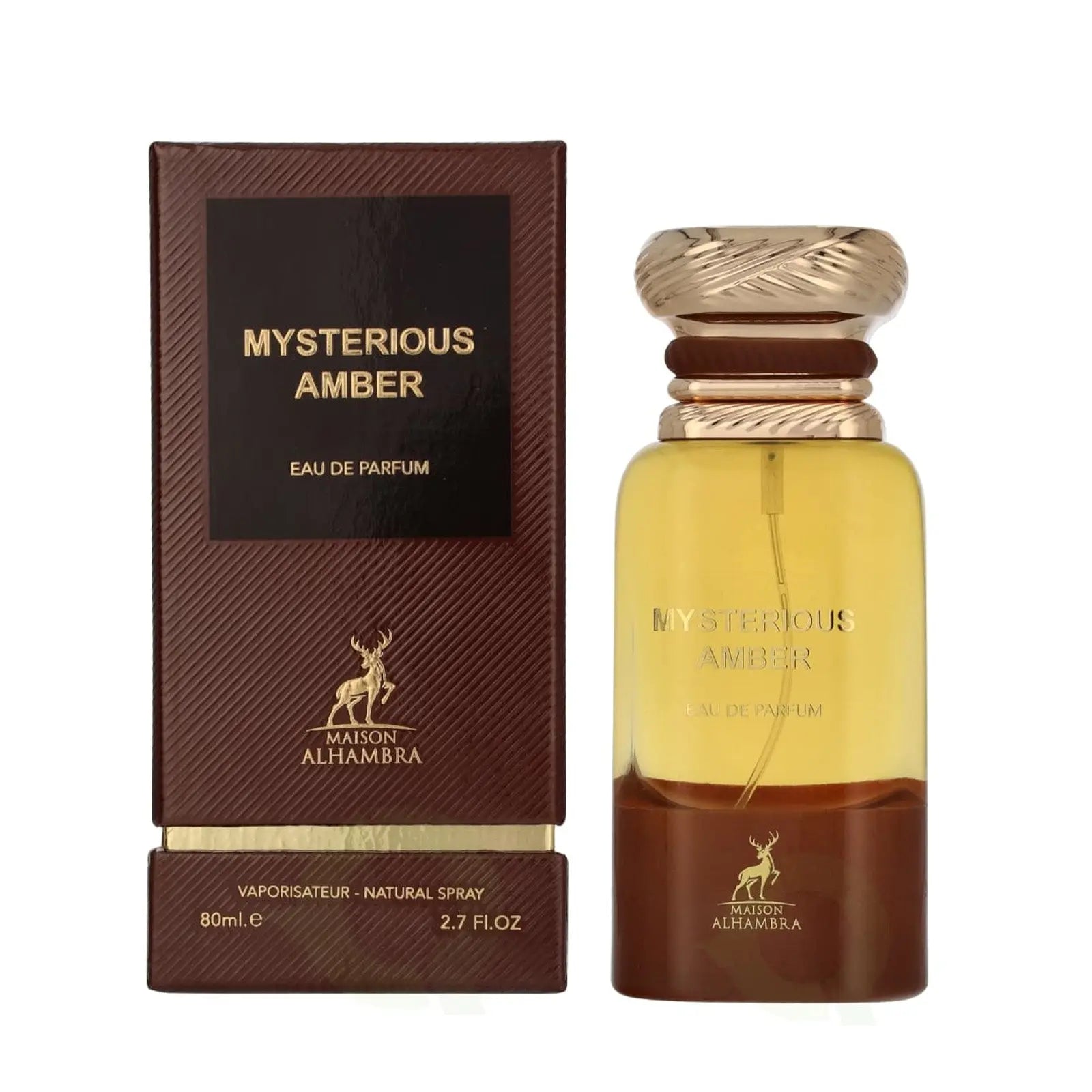 Perfume Maison Alhambra Mysterious Amber Eau de Parfum Unissex 80ML