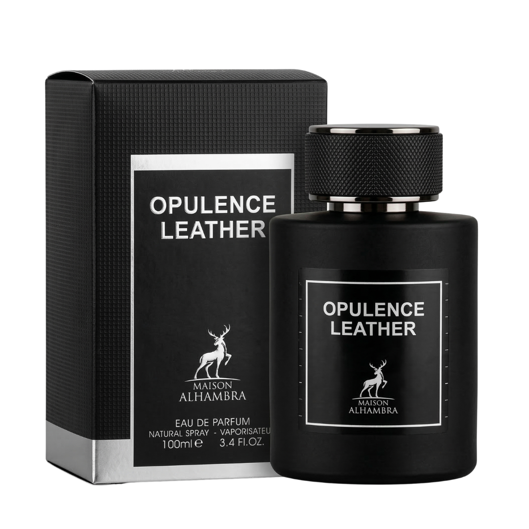 Perfume Maison Alhambra Opulence Leather Eau de Parfum Masculino 100ML