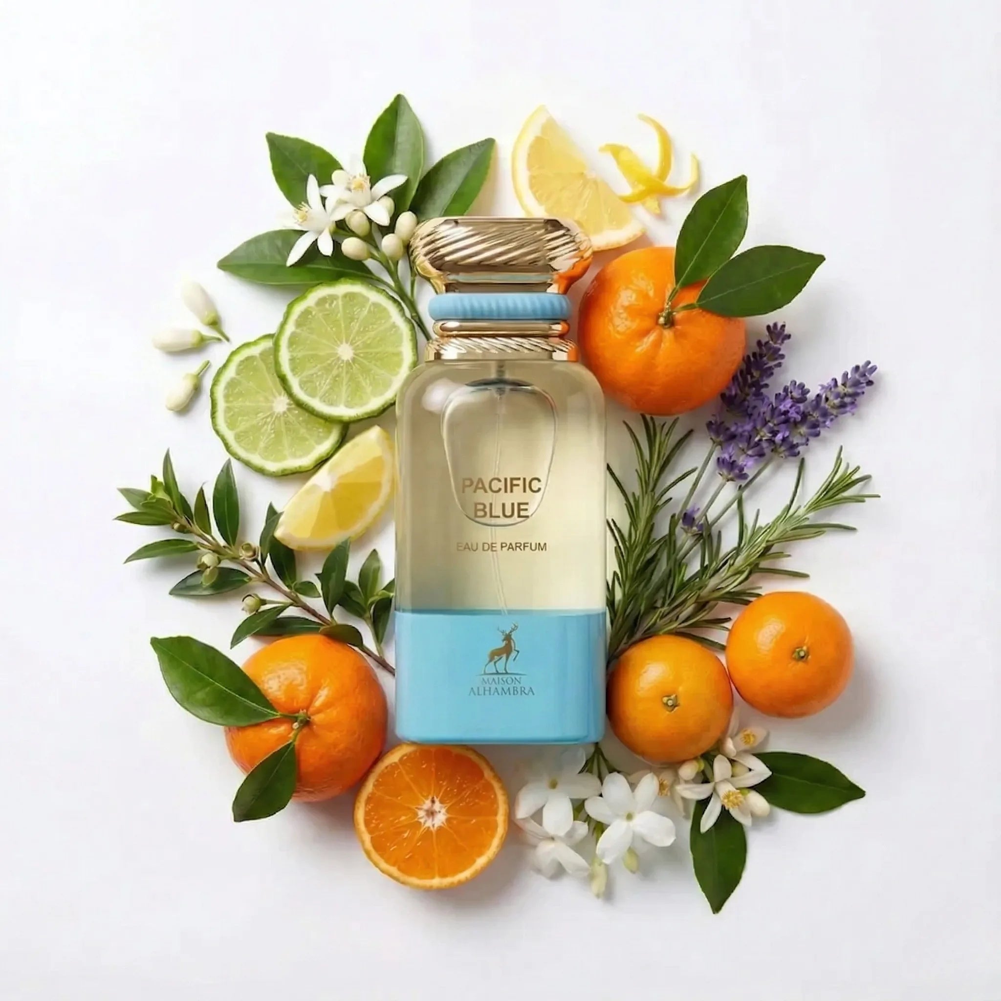 Perfume Maison Alhambra Pacific Blue Eau de Essence Unissex 80ML