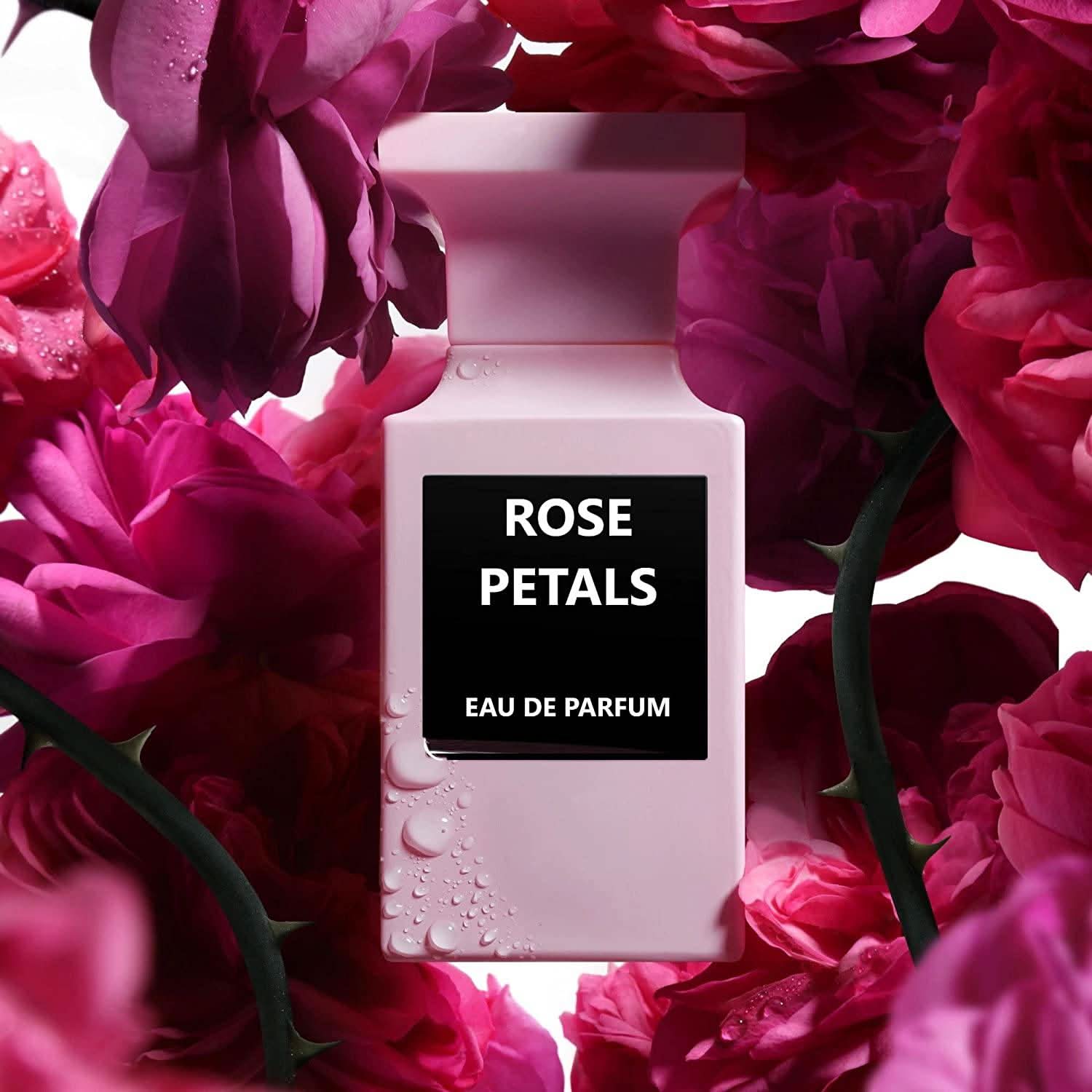 Perfume Maison Alhambra Rose Petals Eau de Parfum Feminino 80ML