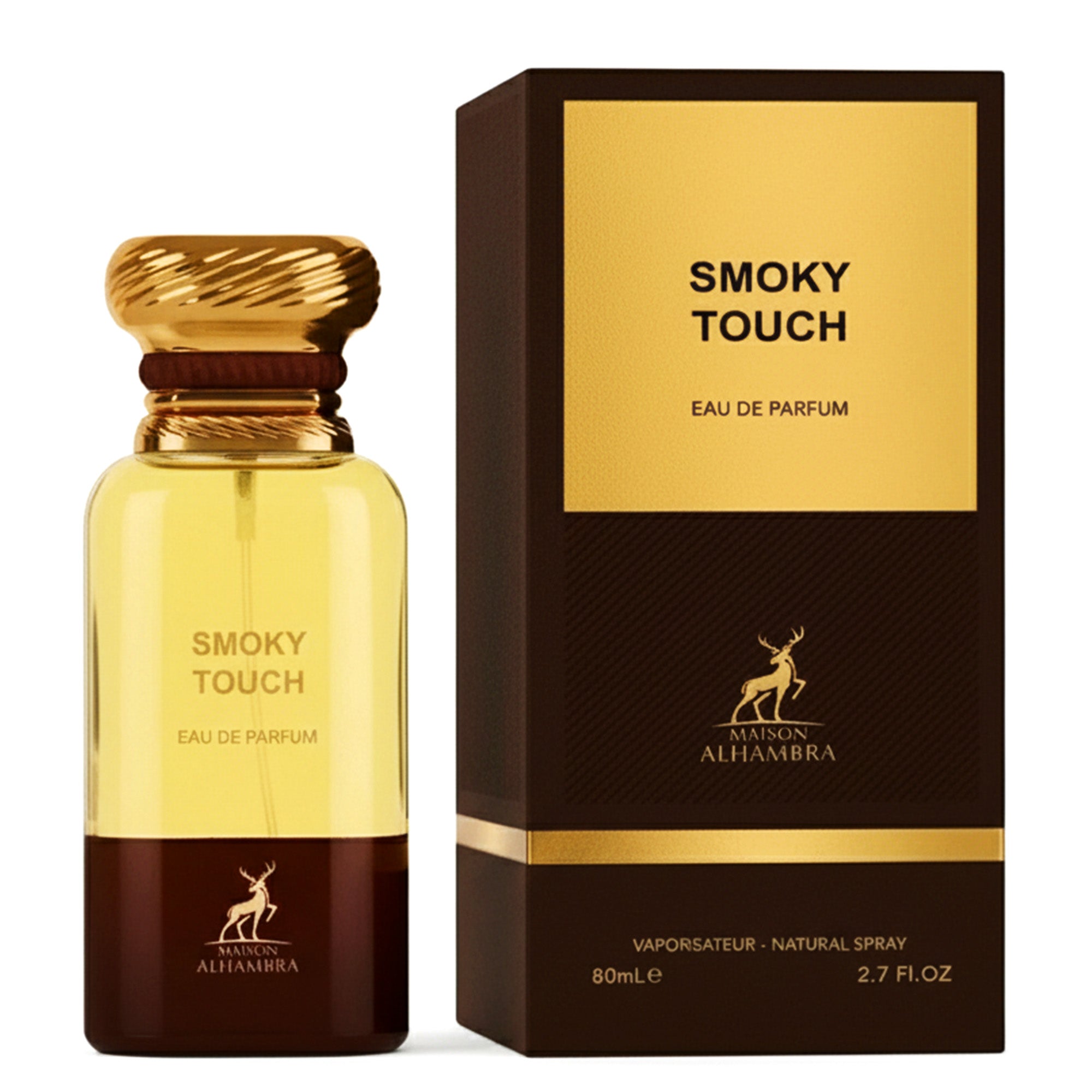 Perfume Maison Alhambra Smoky Touch Eau de Parfum Unissex 80ML