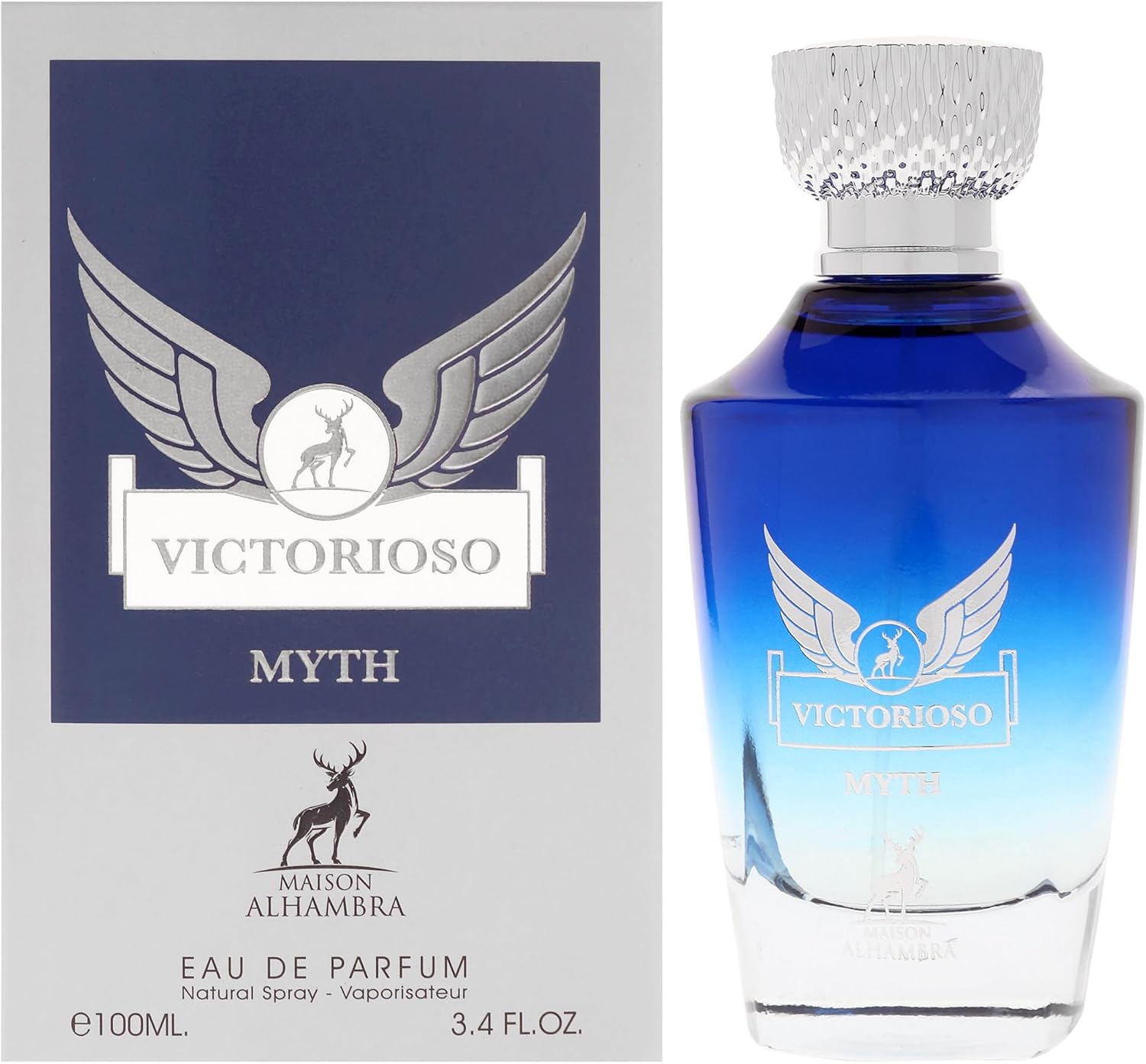 Perfume Maison Alhambra Victorioso MYTH Eau de Parfum Masculino 100ML