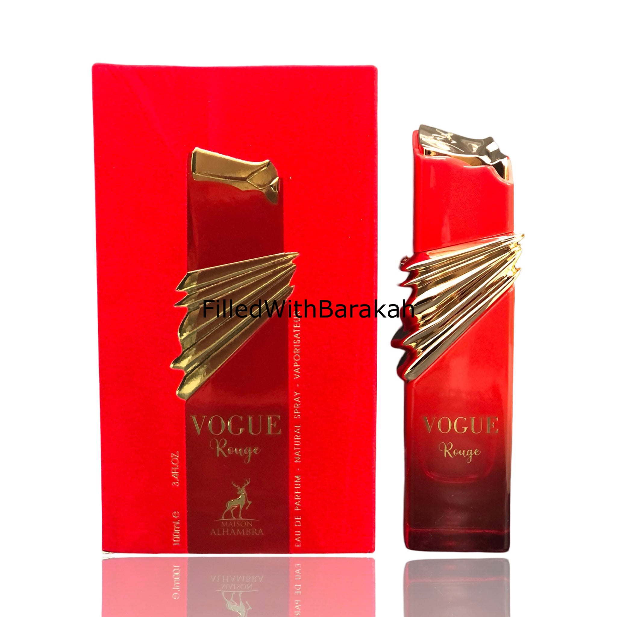 Perfume Maison Alhambra Vogue Rouge Eau de Parfum Feminino 100ML