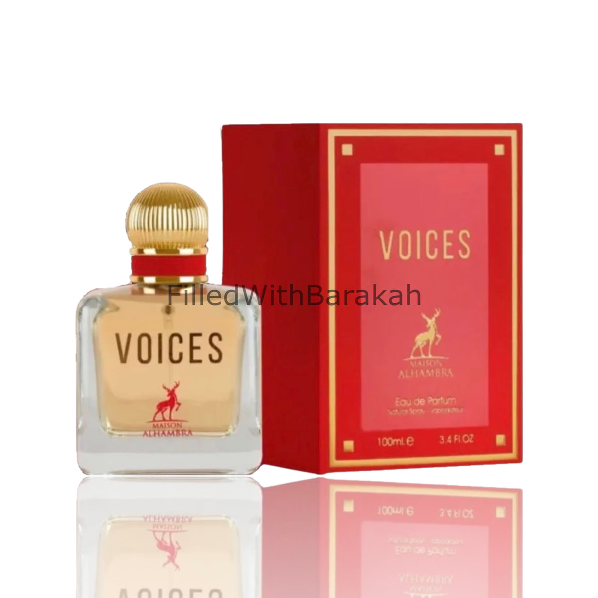 Perfume Maison Alhambra Voices Eau de Parfum Feminino 100ML