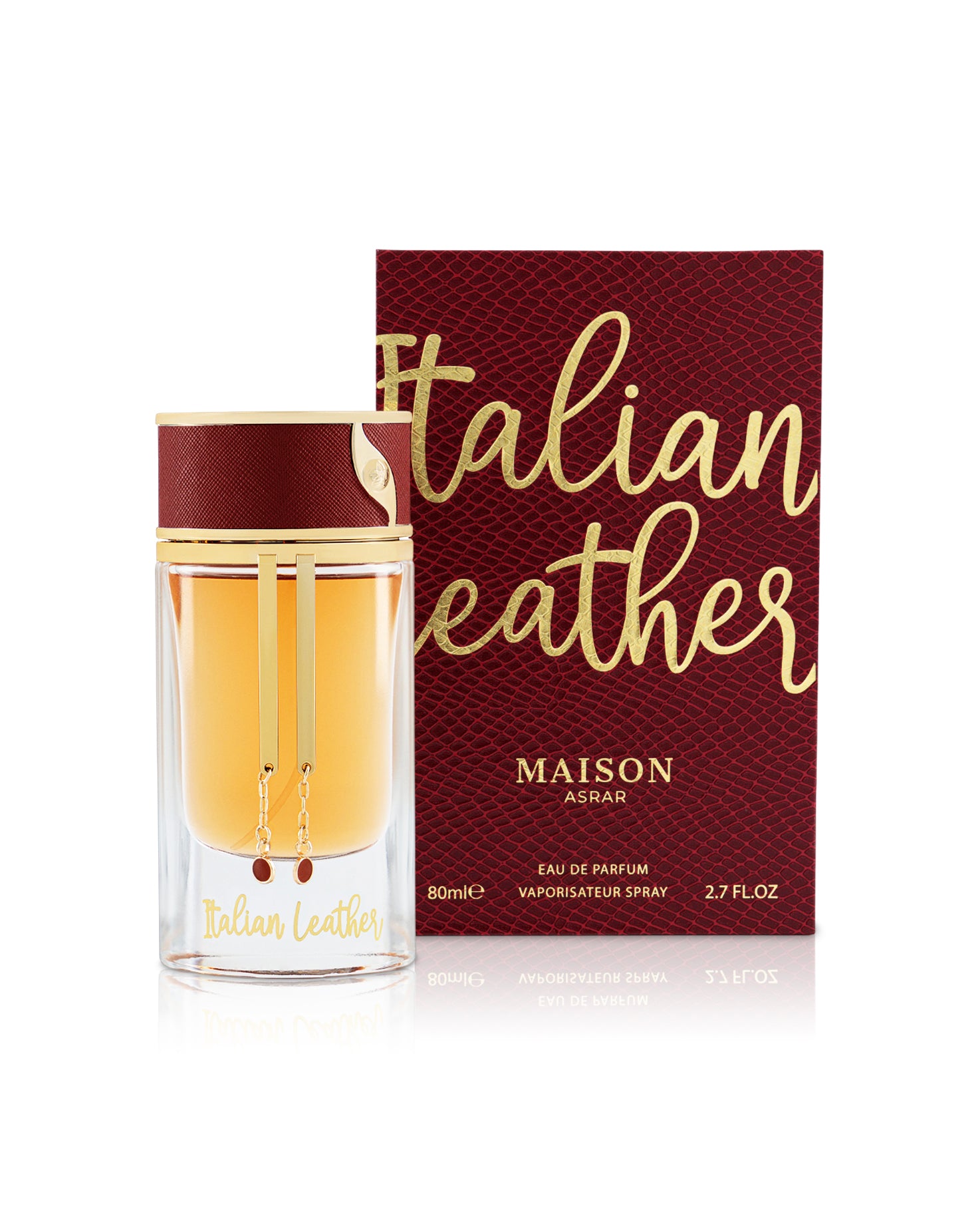 Perfume Maison Asrar Italian Leather Eau de Parfum Feminino 80ML