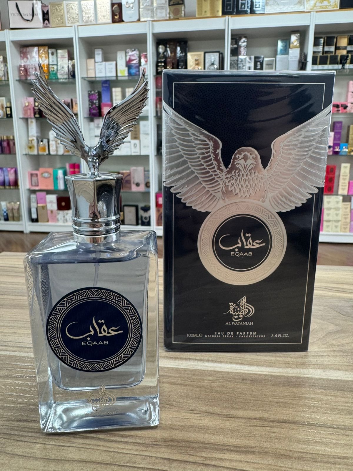 Perfume Al Wataniah Eqaab Eau de Parfum Masculino 100ML