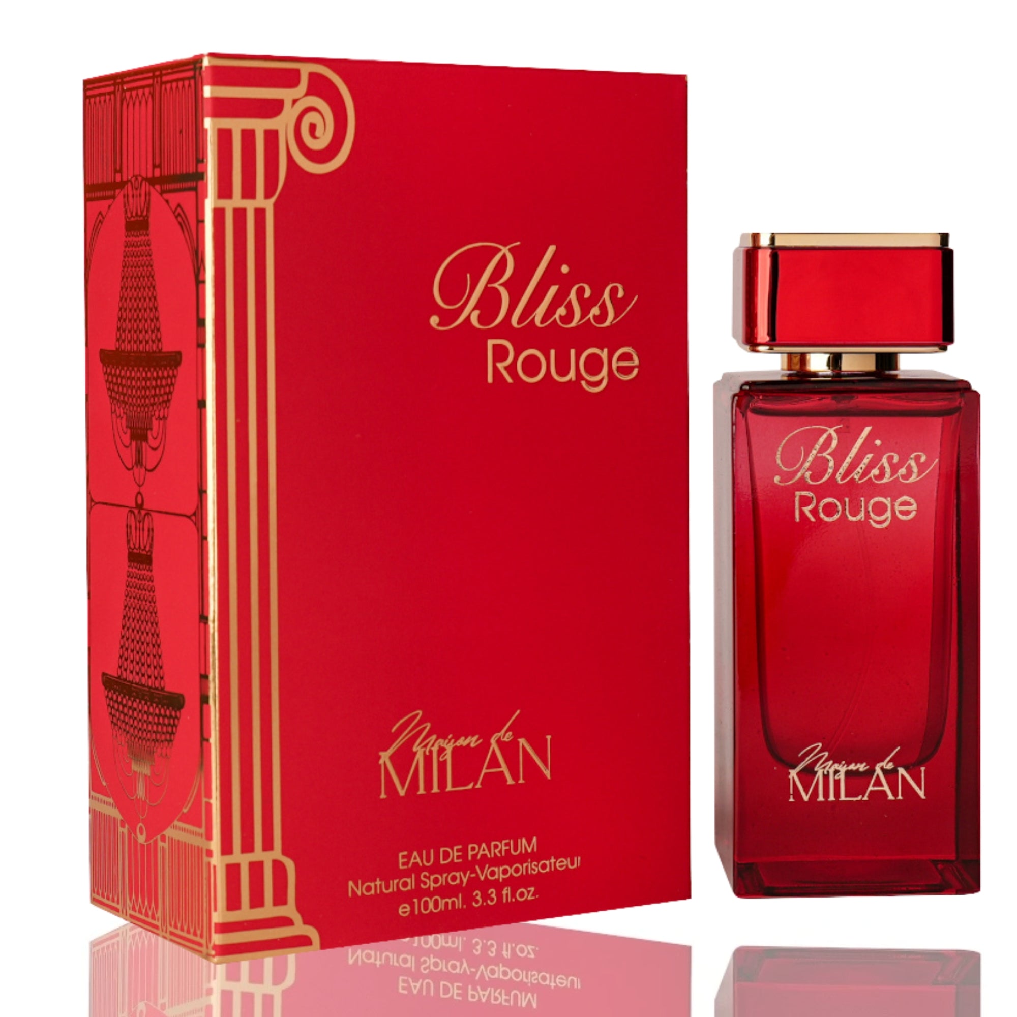 Perfume Maison de Milan Bliss Rouge Eau de Parfum Feminino 100ML