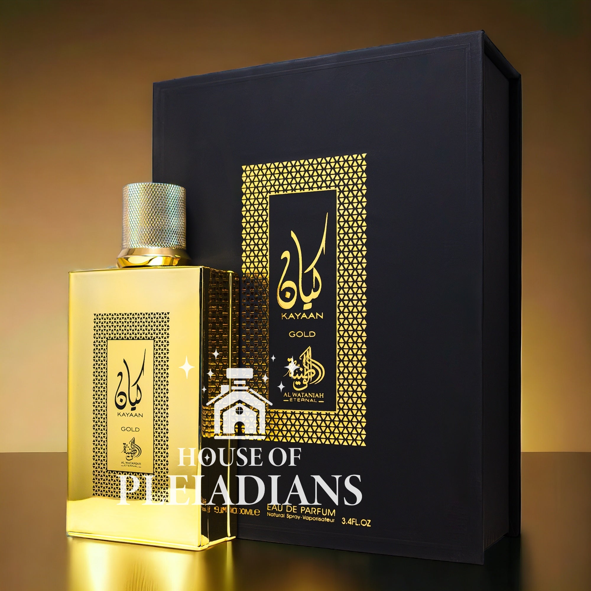 Perfume Al Wataniah Kayaan Gold Eau de Parfum Masculino 100ML