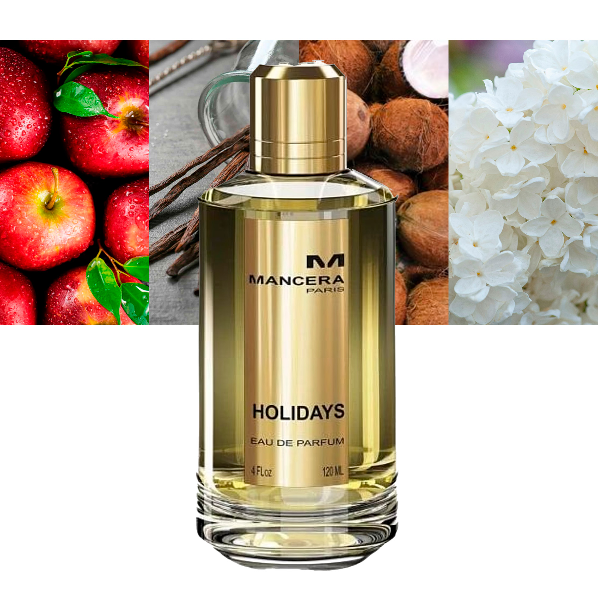 Perfume Mancera Holidays Eau de Parfum Unissex 120ML