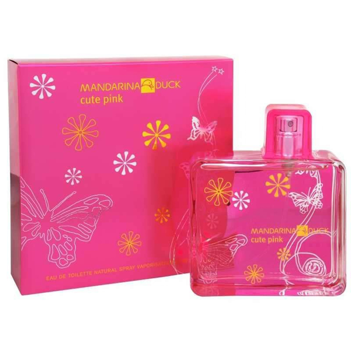 Perfume Mandarina Duck Cute Pink Eau de Toilette Feminino 100ML