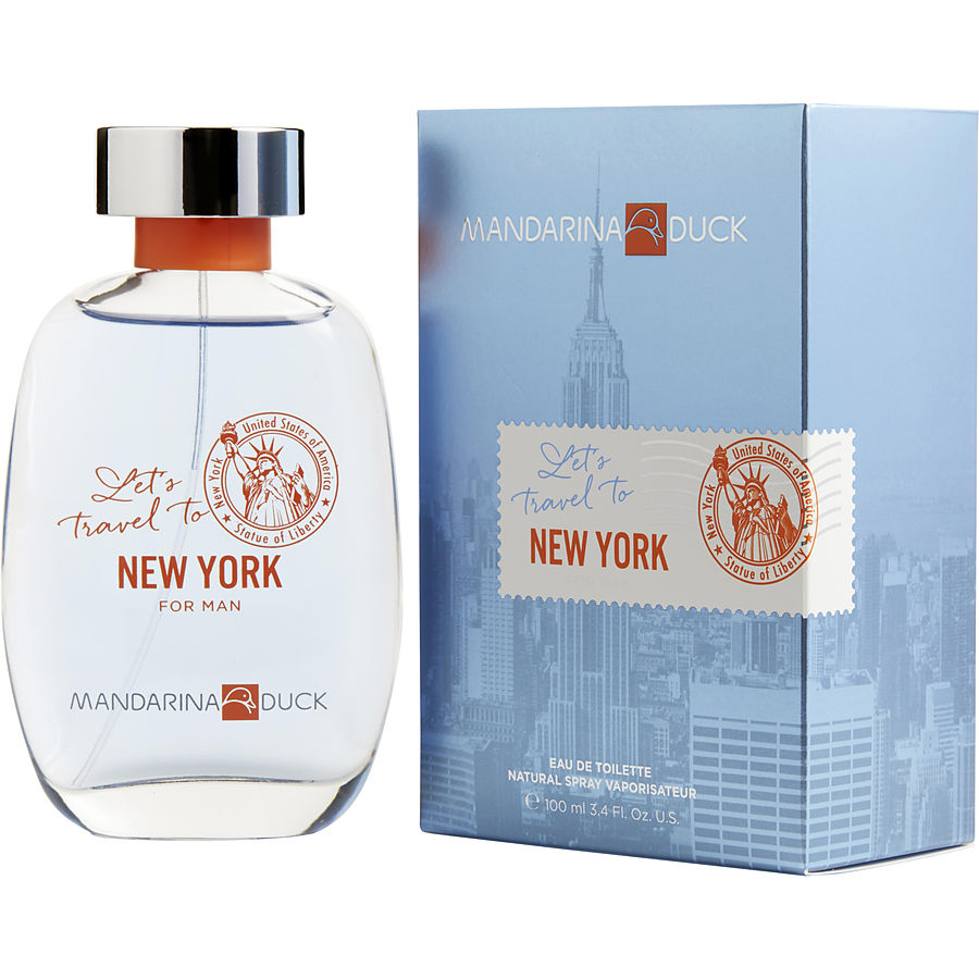 Perfume Mandarina Duck Let's Travel To New York For Man Eau de Toilette Masculino 100ML