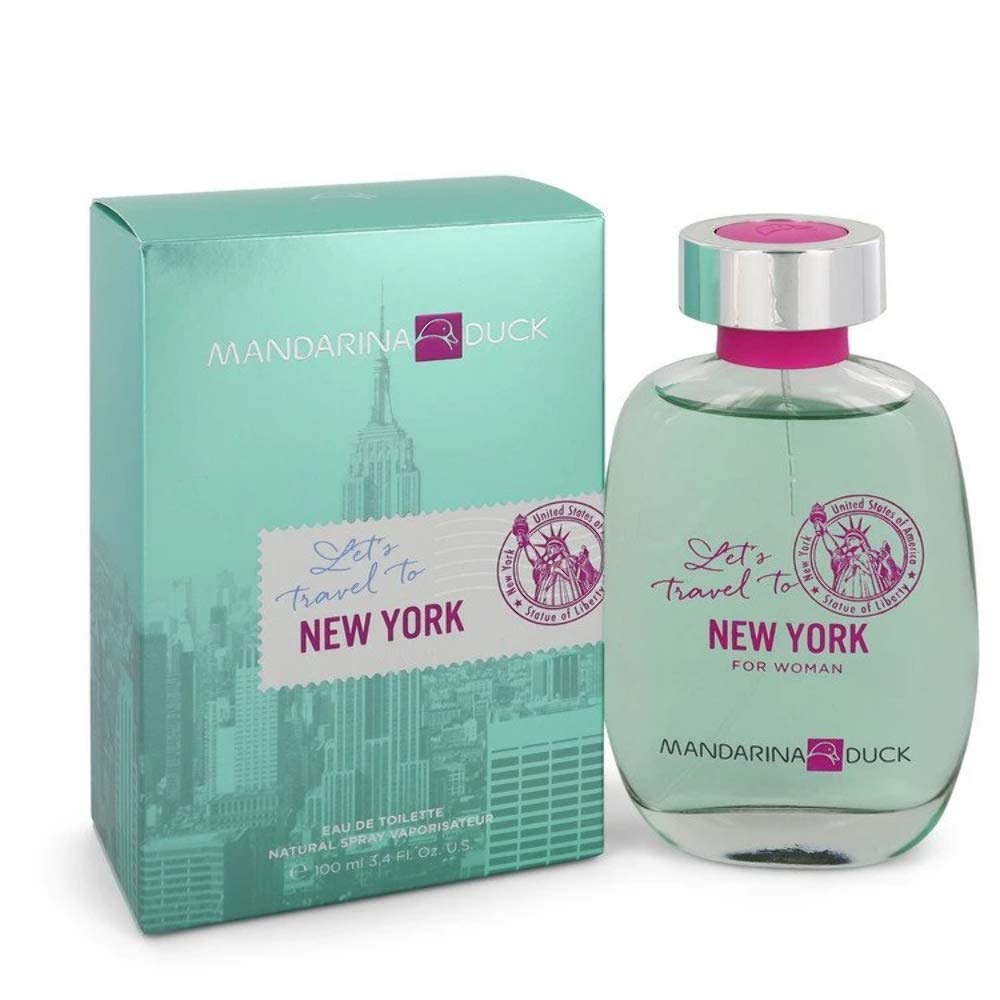 Perfume Mandarina Duck Let's Travel To New York For Woman Eau de Toilette Feminino 100ML