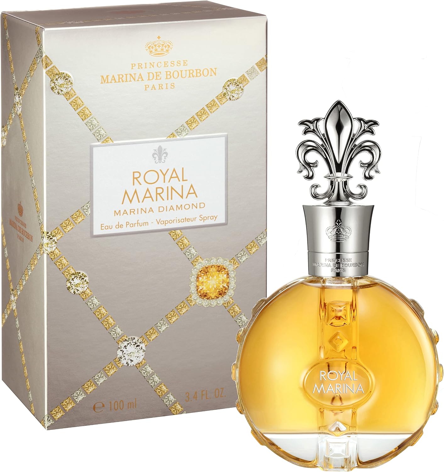 Perfume Marina de Bourbon Royal Diamond Eau de Parfum Feminino 100ML