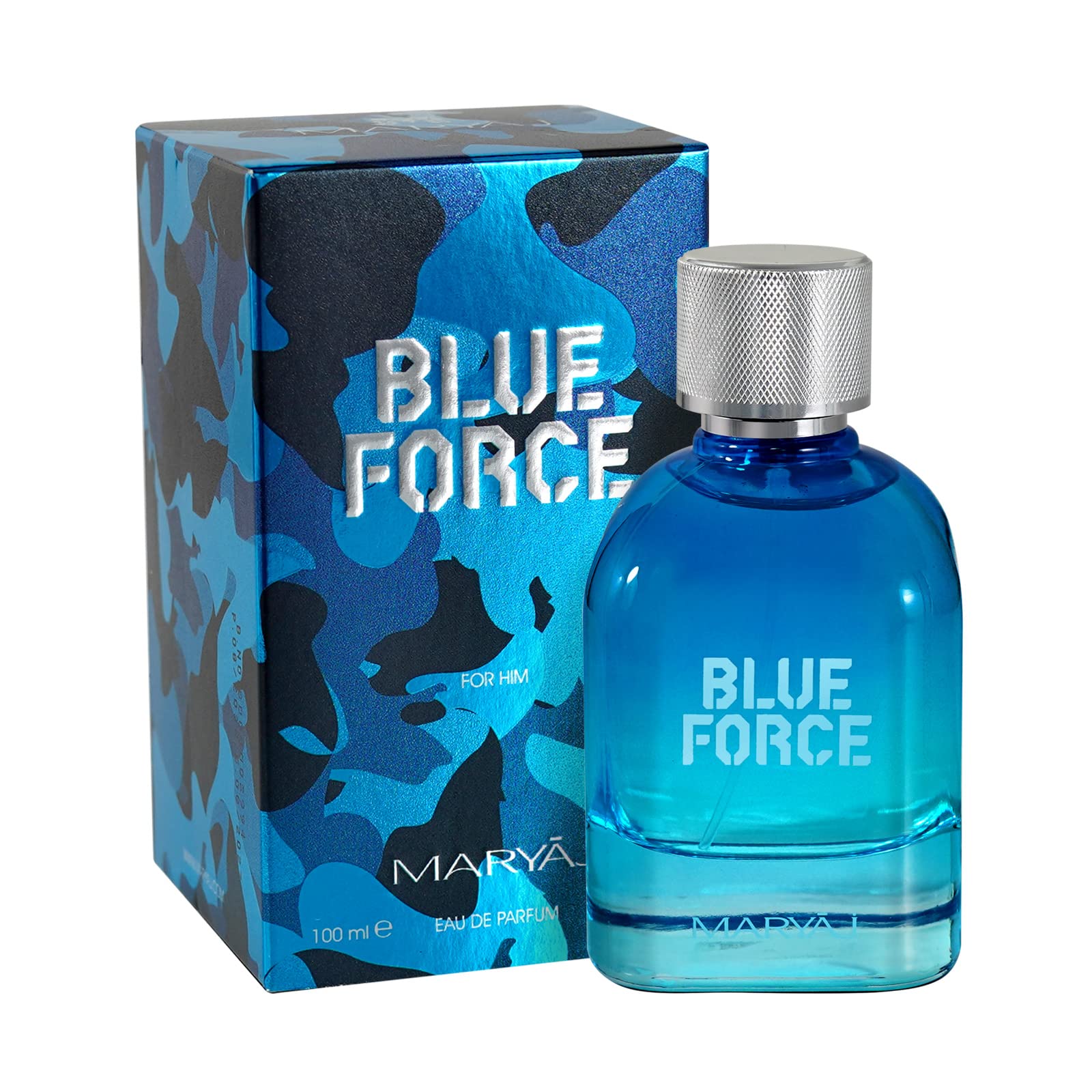 Perfume Maryaj Blue Force Eau de Parfum Masculino 100ML