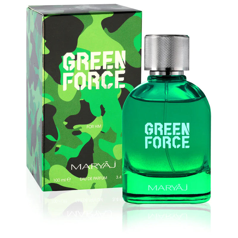 Perfume Maryaj Green Force Eau de Parfum Masculino 100ML