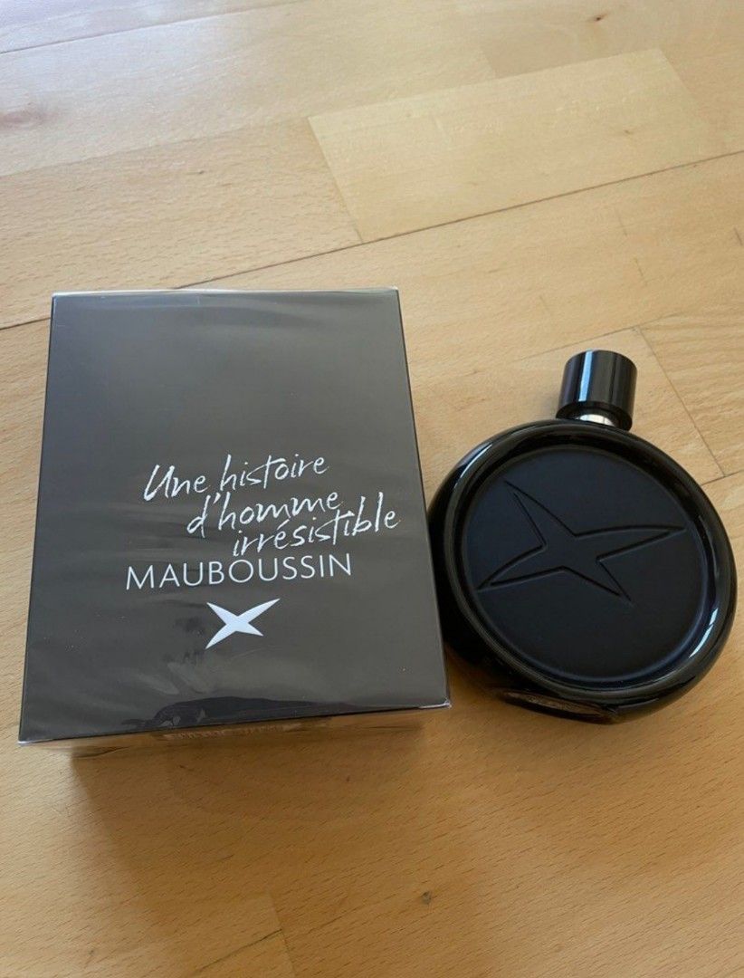 Perfume Mauboussin Une Histoire D'Homme Irresistible Eau de Parfum Masculino 90ML