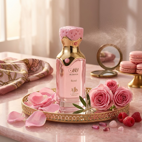 Perfume Al Wataniah Rowan Rosé Eau de Parfum Feminino 100ML