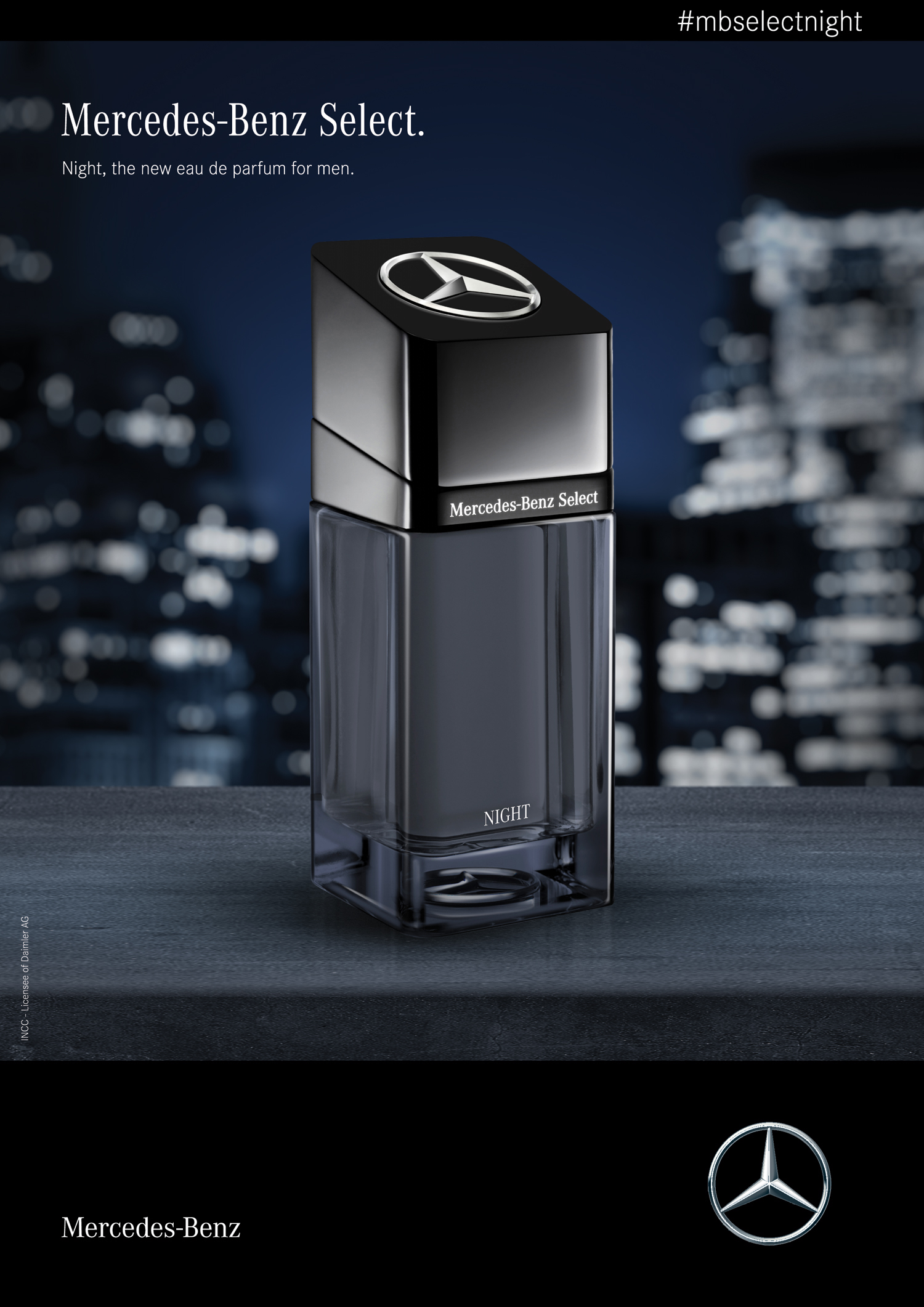 Perfume Mercedes-Benz Select Night Eau de Parfum Masculino 50ML