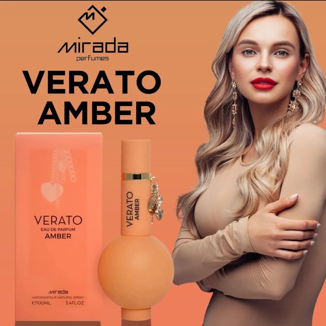 Perfume Mirada Verato Amber Eau de Parfum Feminino 100ML