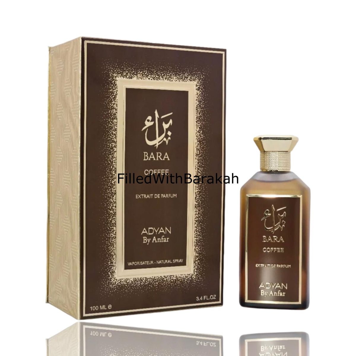 Perfume Adyan Bara Coffee Extrait de Parfum Unissex 100ML